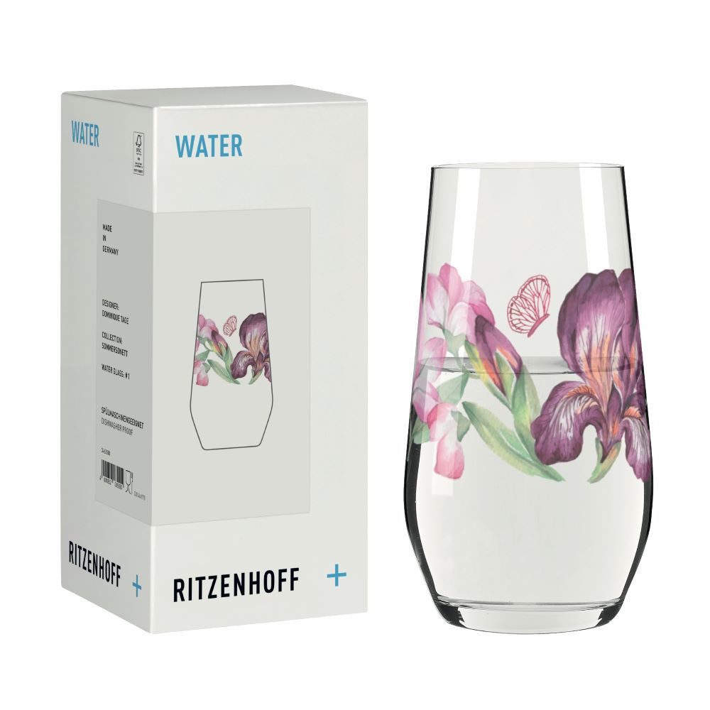 Ritzenhoff Cocktailglas Ritzenhoff Sommersonett Lilly Wasser #1 D. Tage F26, Kristallglas
