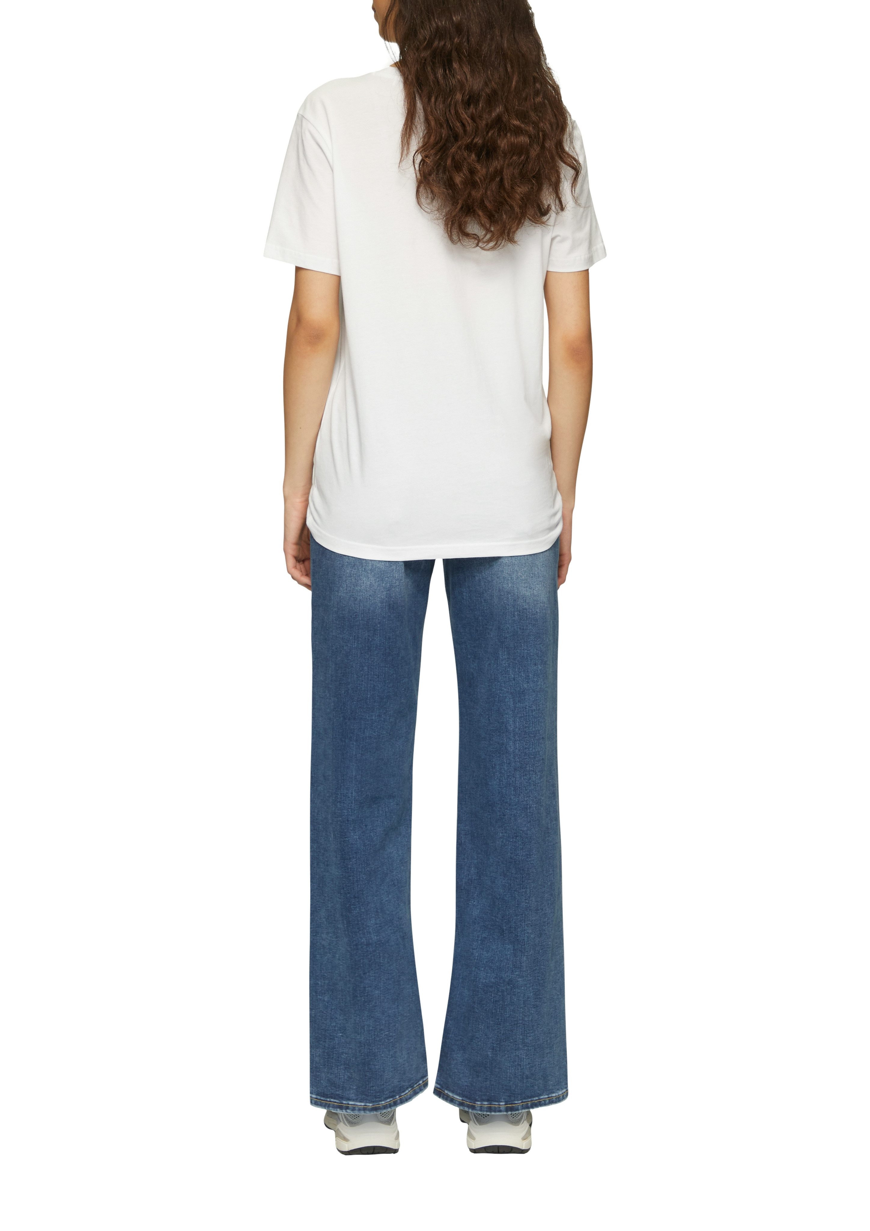 QS Stretch-Jeans CATIE Wide Leg in günstig online kaufen