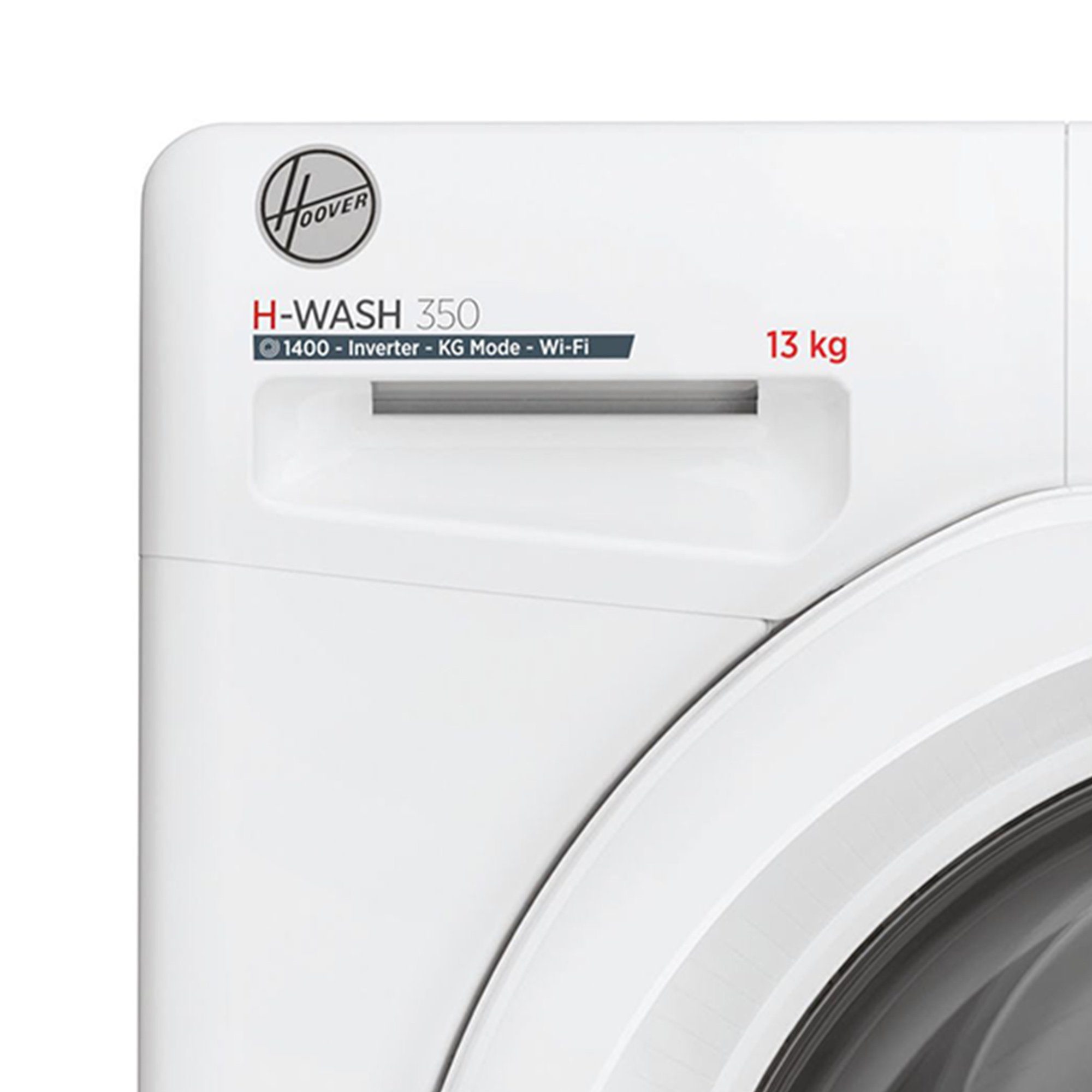 Hoover Waschmaschine H3WP 4134TAM/1-S, 13 kg, 1400 U/min, NFC-Technologie, All in One, Mengenautomatik