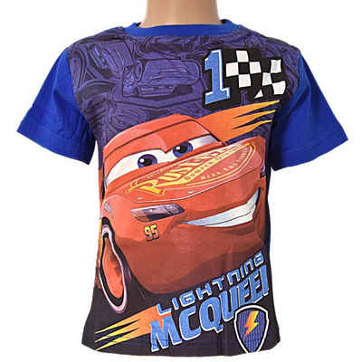Disney Cars T-Shirt McQueen Jungen Kurzarmshirt Gr. 92 - 116 cm