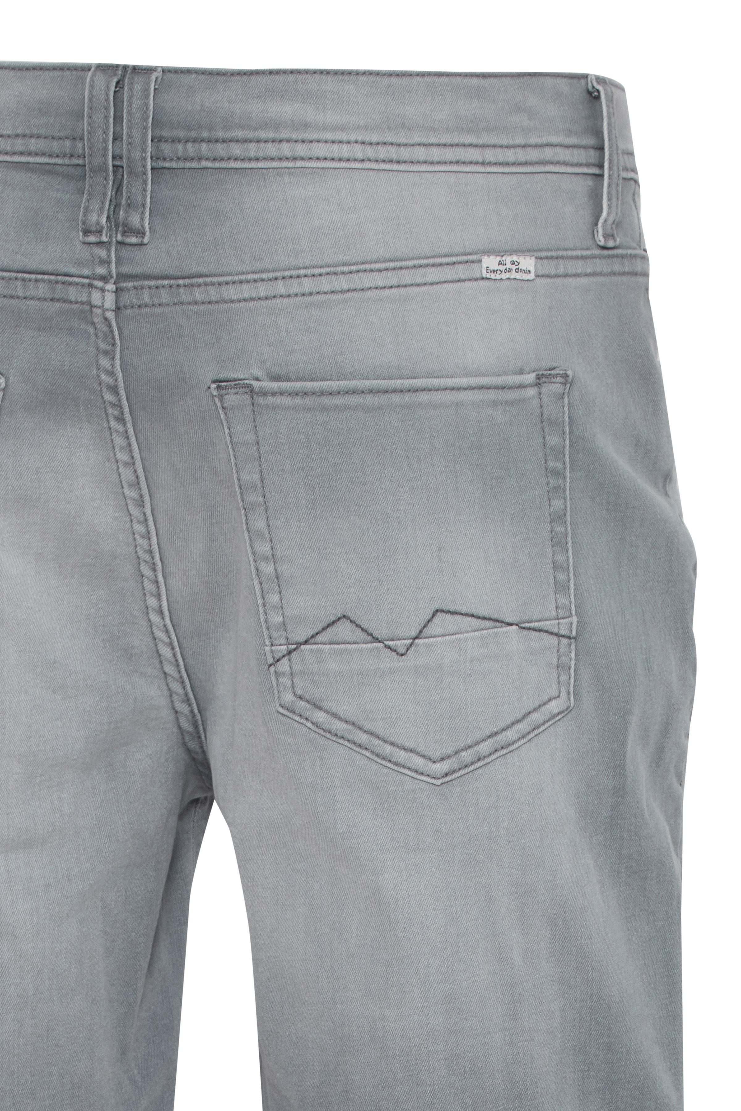Blend Shorts BHTWISTER-denimshorts mit Markenlabel, aus Baumwollmischung, Regular Fit, knielange Form