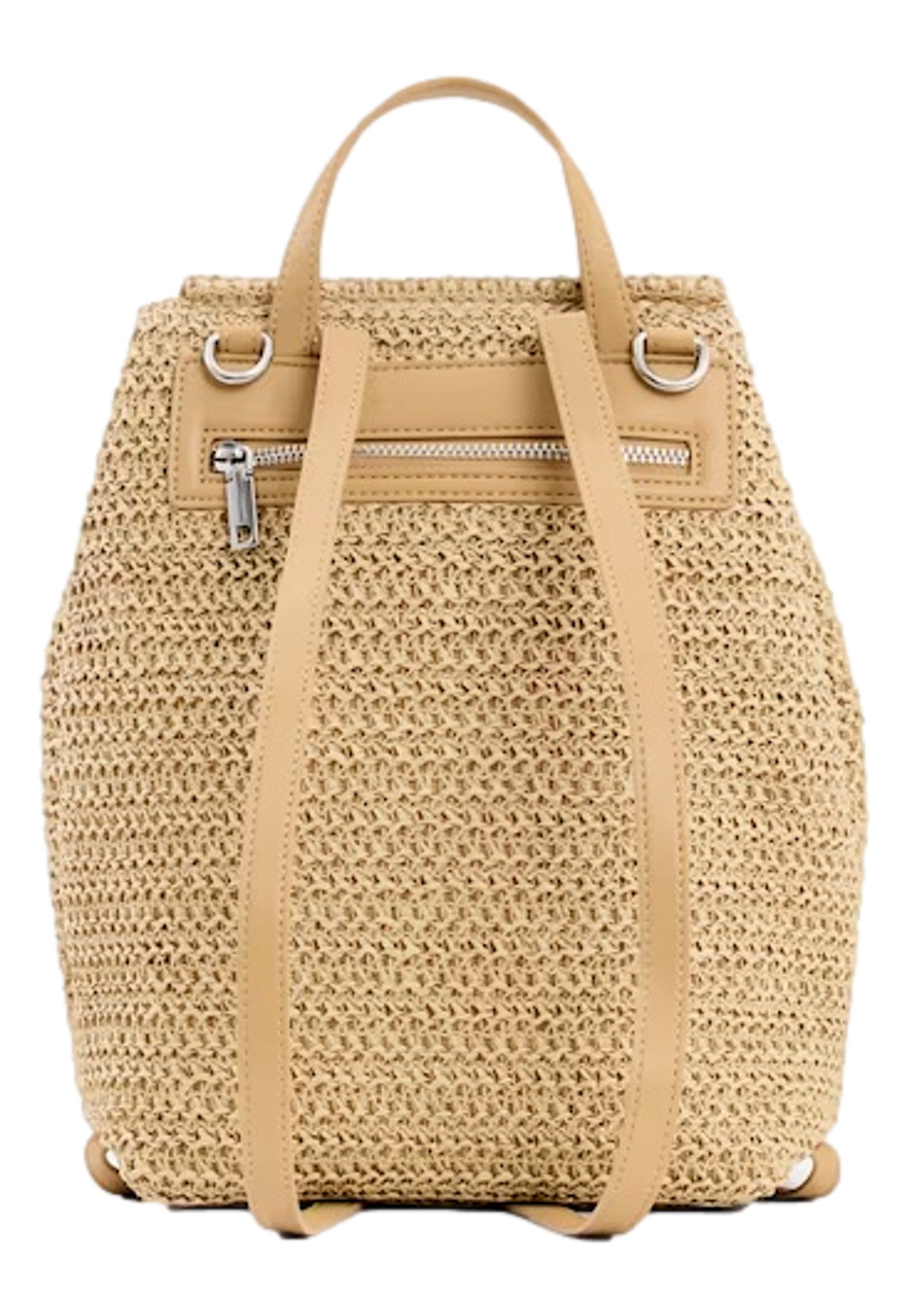 Desigual Rucksack Rucksack HALF LOGO RAFFIA Backpack (1-tlg)