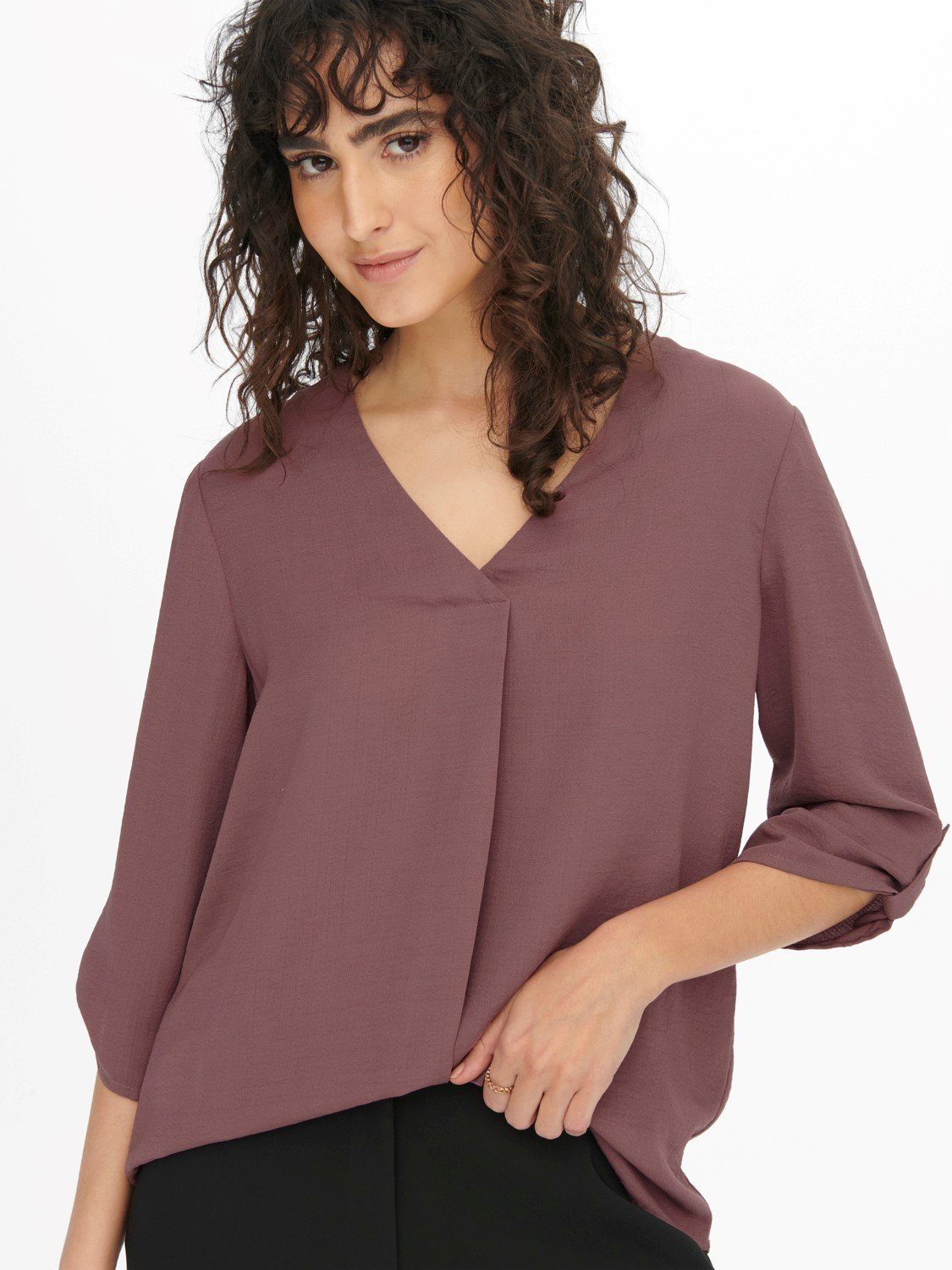 JDY Shirtbluse JDYDIVYA LIFE 3/4 TOP günstig online kaufen