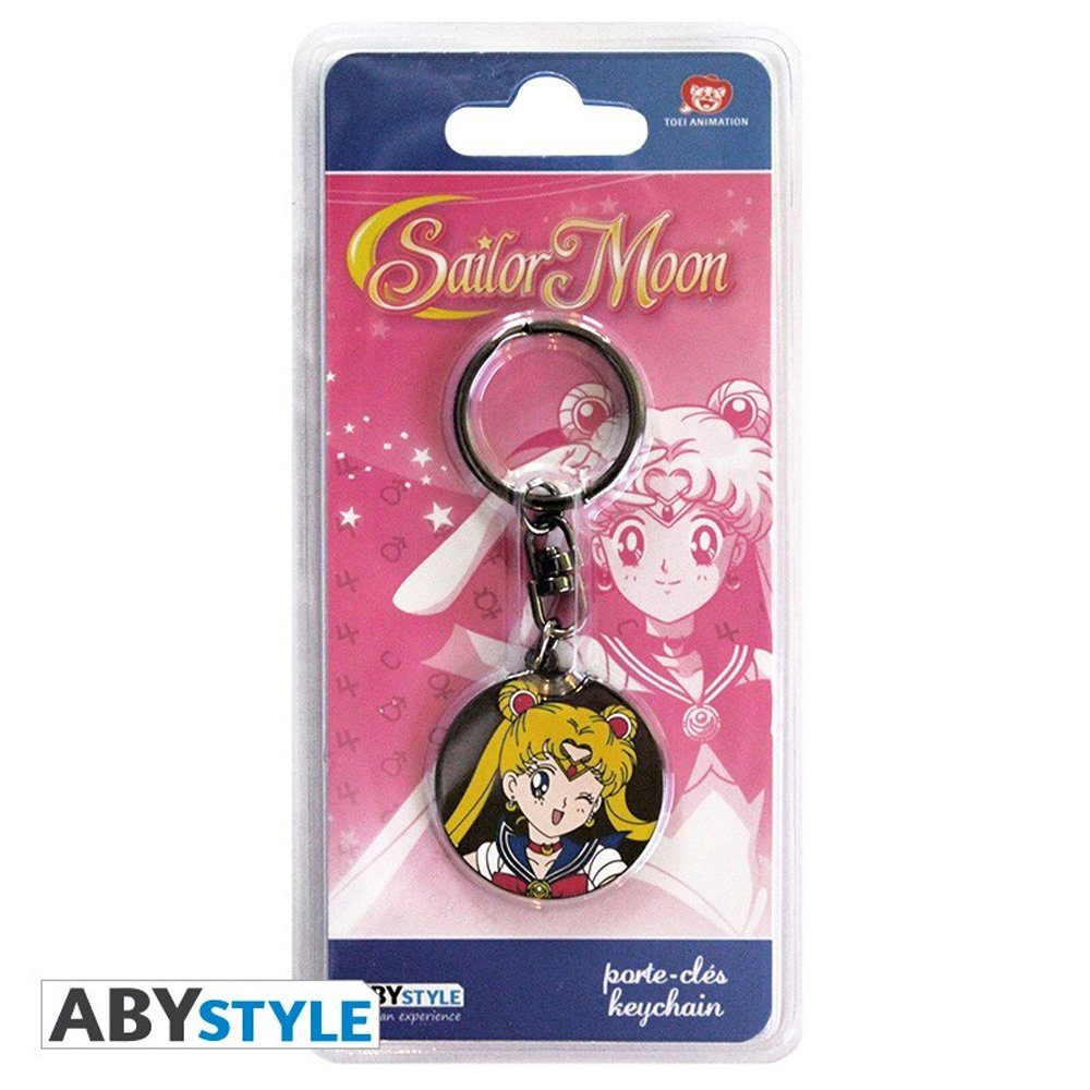 Metall ABYstyle Moon Sailor Schlüsselanhänger
