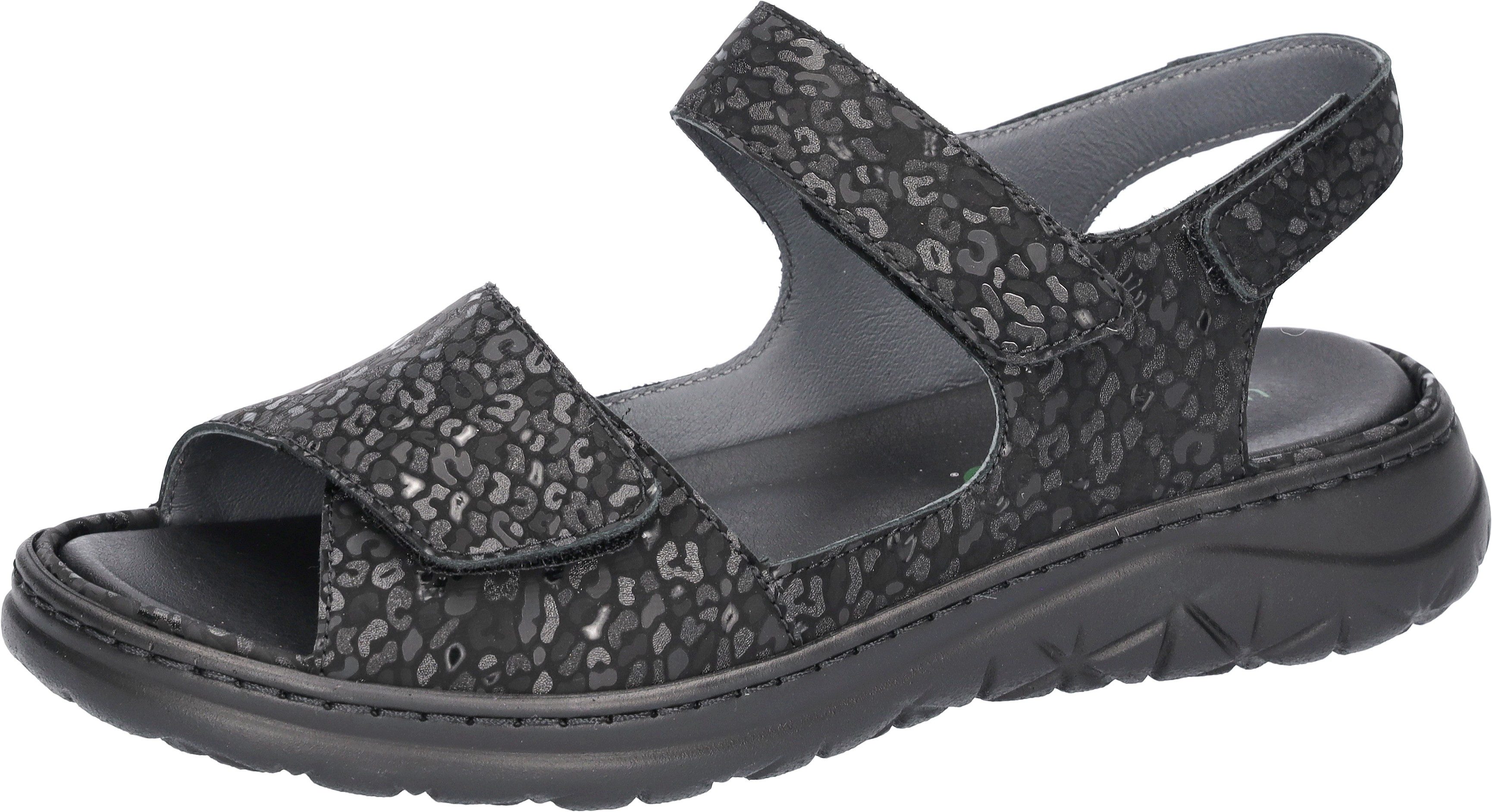 Waldläufer H-JOLINE Sandale Sommerschuh, Klettschuh, Bequemschuh in Komfortweite H (sehr weit)