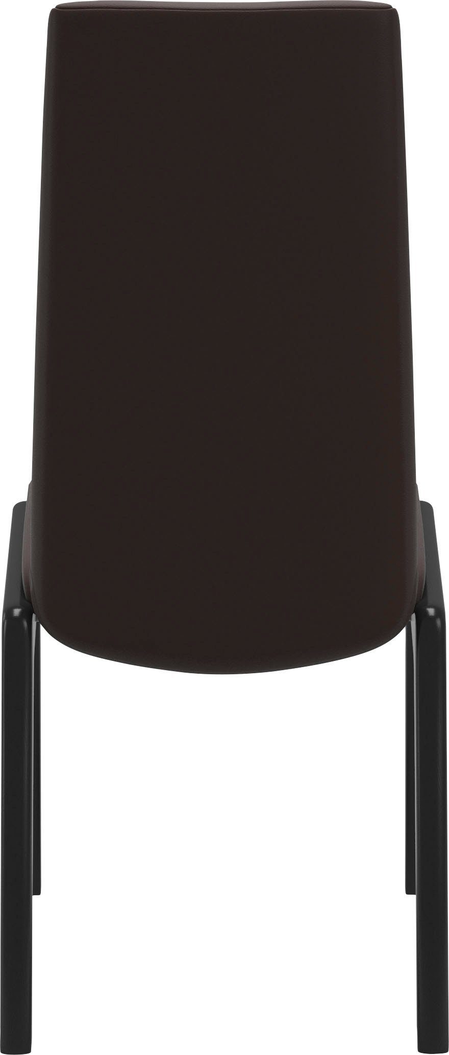 Back, Größe abgerundeten in Schwarz Polsterstuhl M, High Beinen Stressless® Laurel, mit