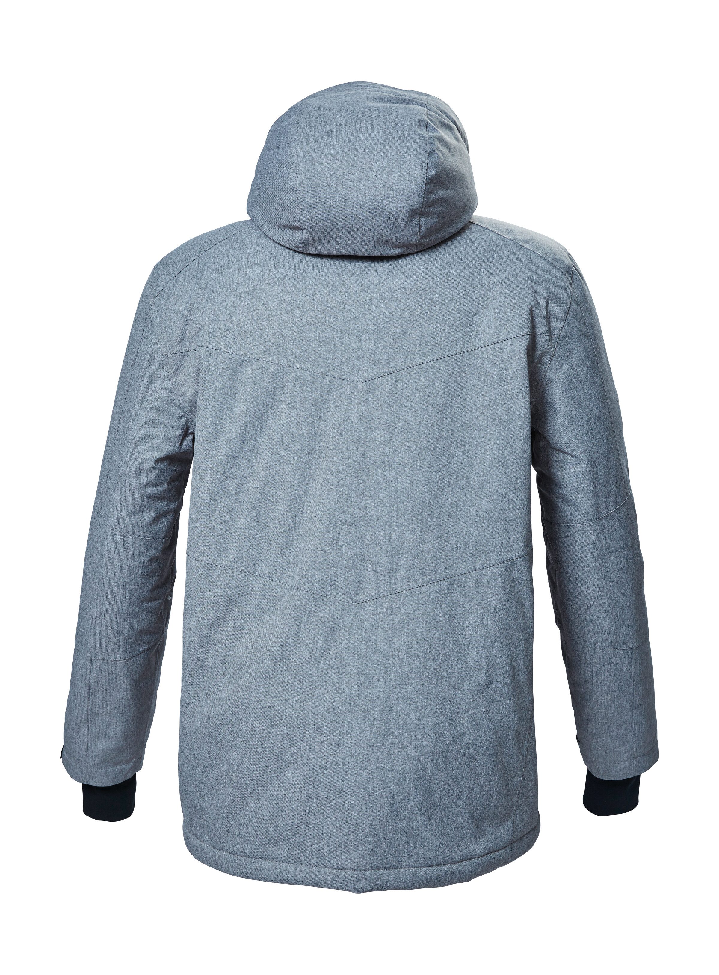 Killtec Skijacke KSW 310 MN SKI JCKT Wasserdichte Skijacke mit abnehmbarer Kapuze und Schneefang