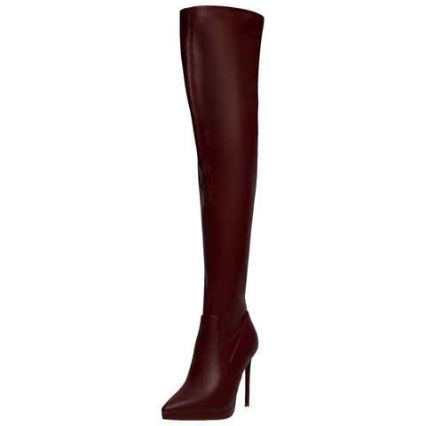 STEVE MADDEN Stiefel Lederimitat Overkneestiefel