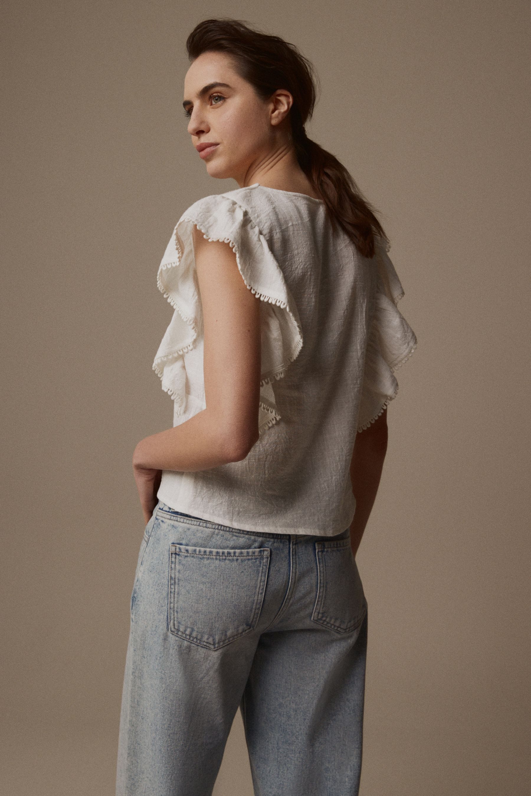 LAURA ASHLEY Rüschenbluse Laura Ashley Top günstig online kaufen