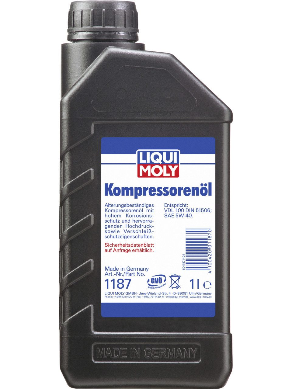 Liqui Moly Diesel-Additiv Liqui Moly Kompressorenöl 1 L