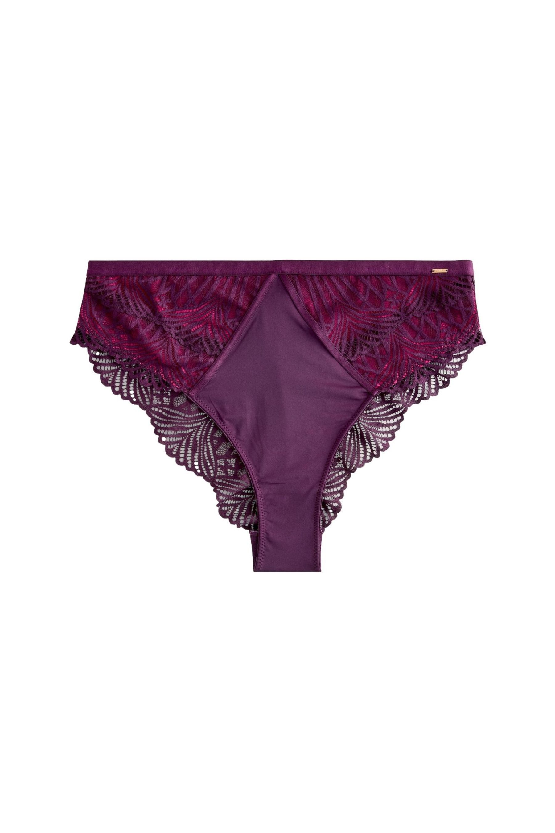 High-Waist-String Lipsy Hochbund-Spitzenslip, Tanga