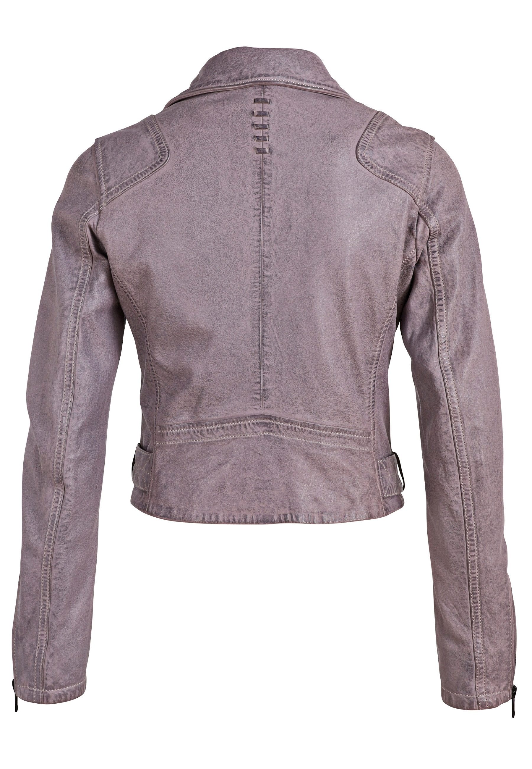 Gipsy by Mauritius Lederjacke G2WBita Bikerjacke im kurzen Cropped-Schnitt günstig online kaufen