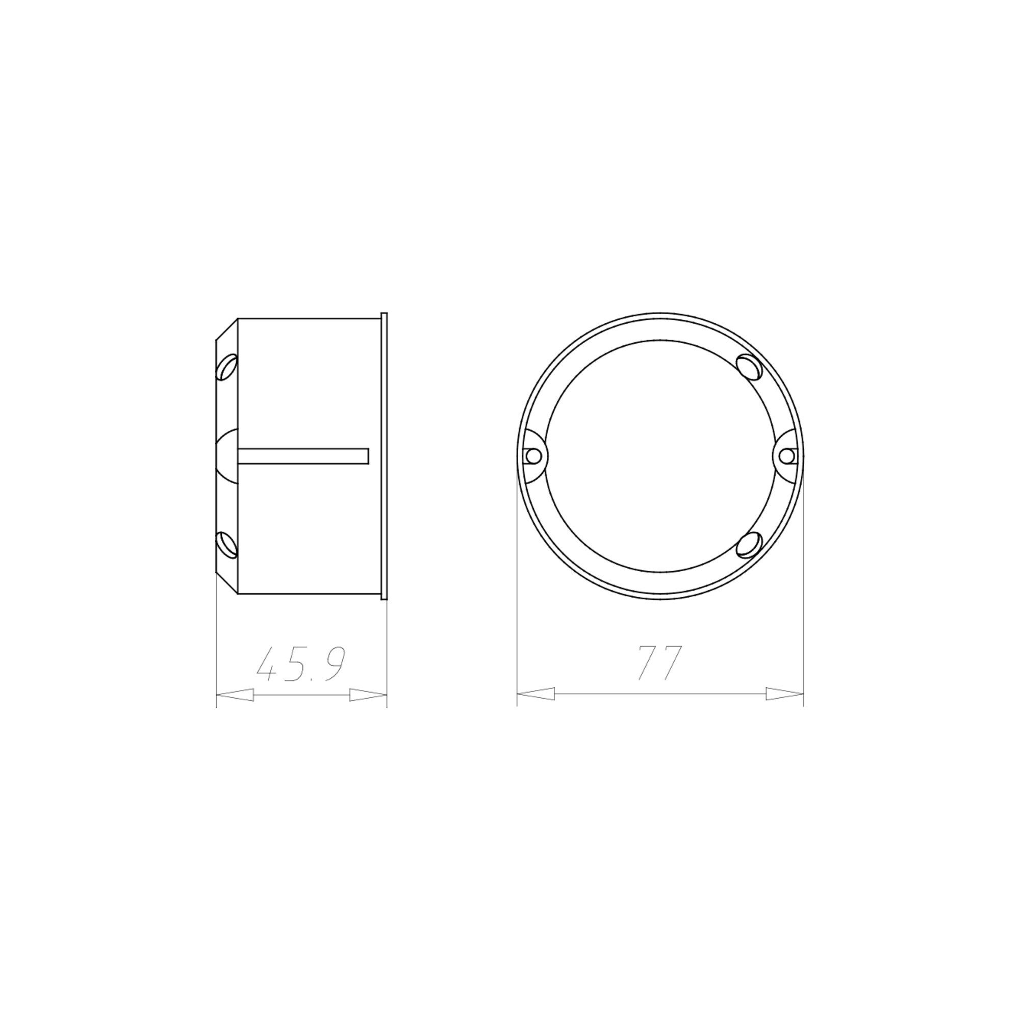Kaiser Kaiser Deckendose HWD 30 9463-50 Installationskabel