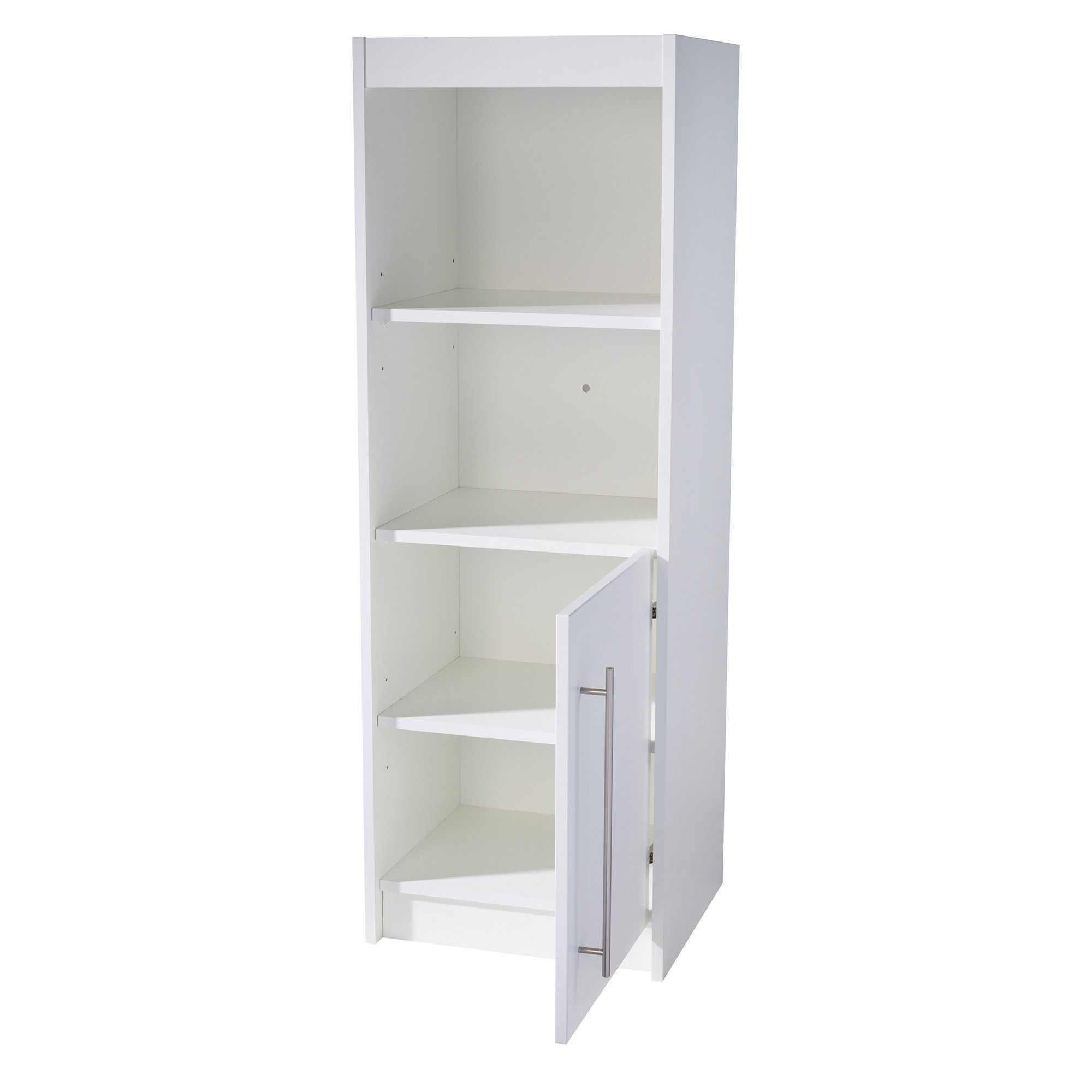 roba® Seitenregal Maren, Standregal in Weiß, Holzregal für Baby- und Kinderzimmer