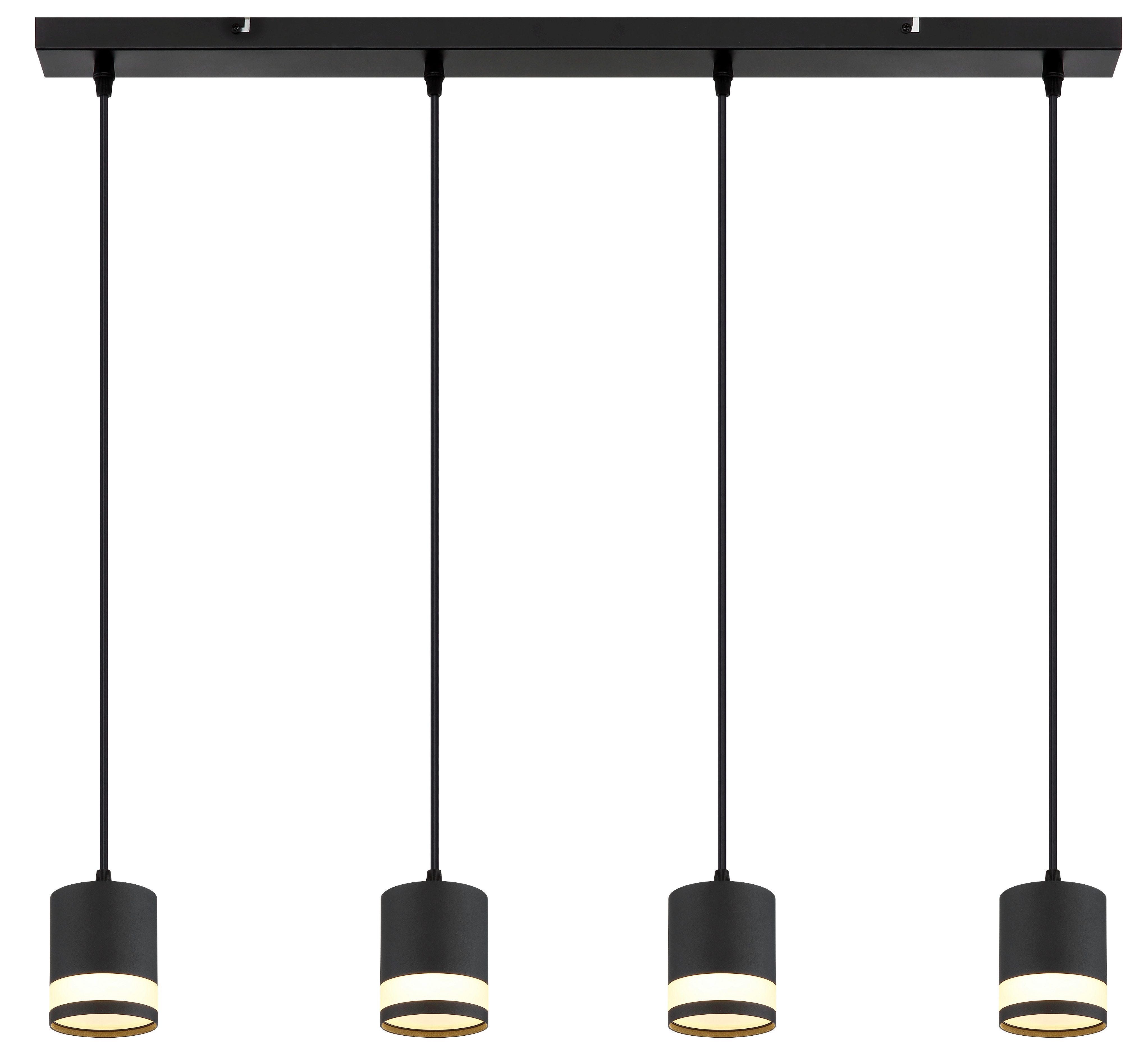 GLOBO LIGHTING Hängeleuchte LUCERO, Leuchtmittel wechselbar, Warmweiß, Hängelampe/Pendelleuchte/Esszimmer/Wohnzimmer/Esstisch