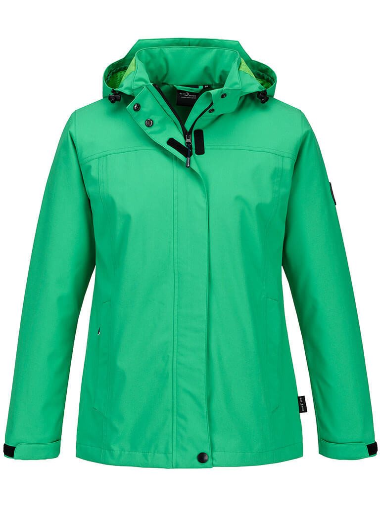Blue Wave Funktionsjacke Britta Damen Jacke Britta - Funktionsmantel abnehmbare Kapuze & Mesh-Futter