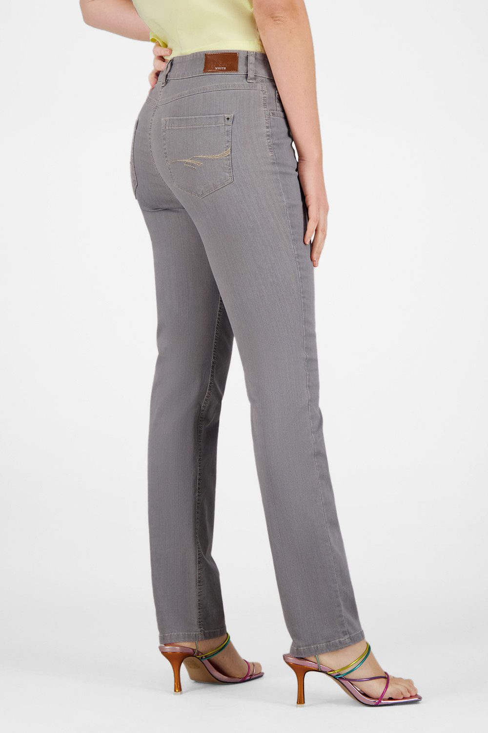 Atelier GARDEUR 5-Pocket-Jeans CORAH-970041-7294 Special Fit Damenhose grau Elastischer Baumwollmix für bequemen Sitz und Formstabilität