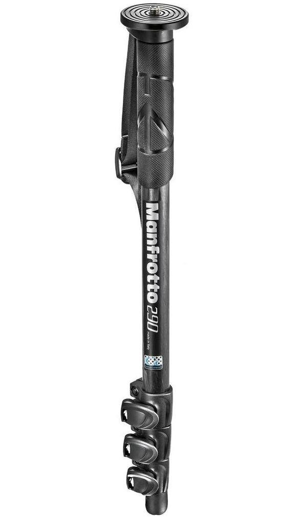 Carbon Einbeinstativ Manfrotto MM290C4 Stativhalterung