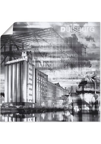 Artland Paveikslas »Duisburg Skyline Collage I...