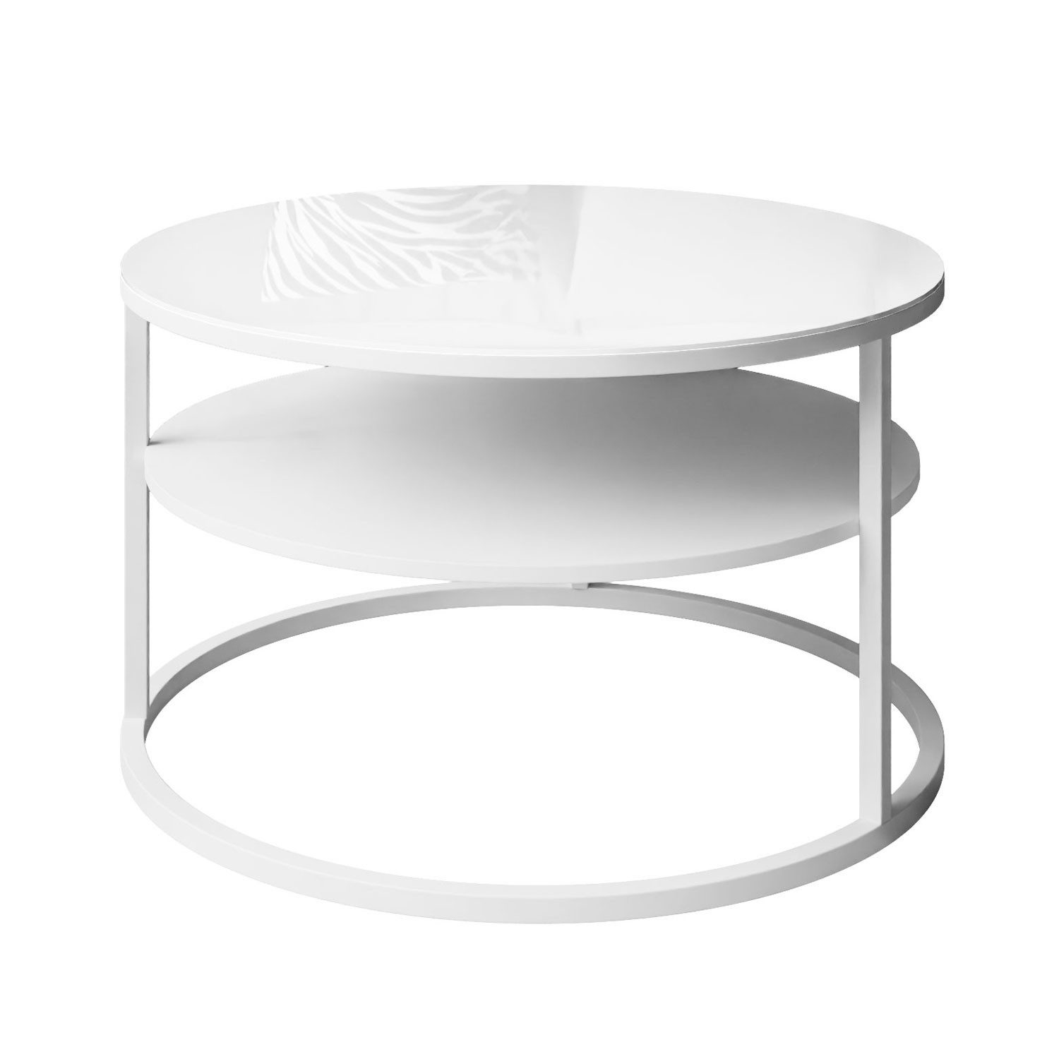 Lookway Couchtisch CIRI GLASS mit Ablage günstig online kaufen