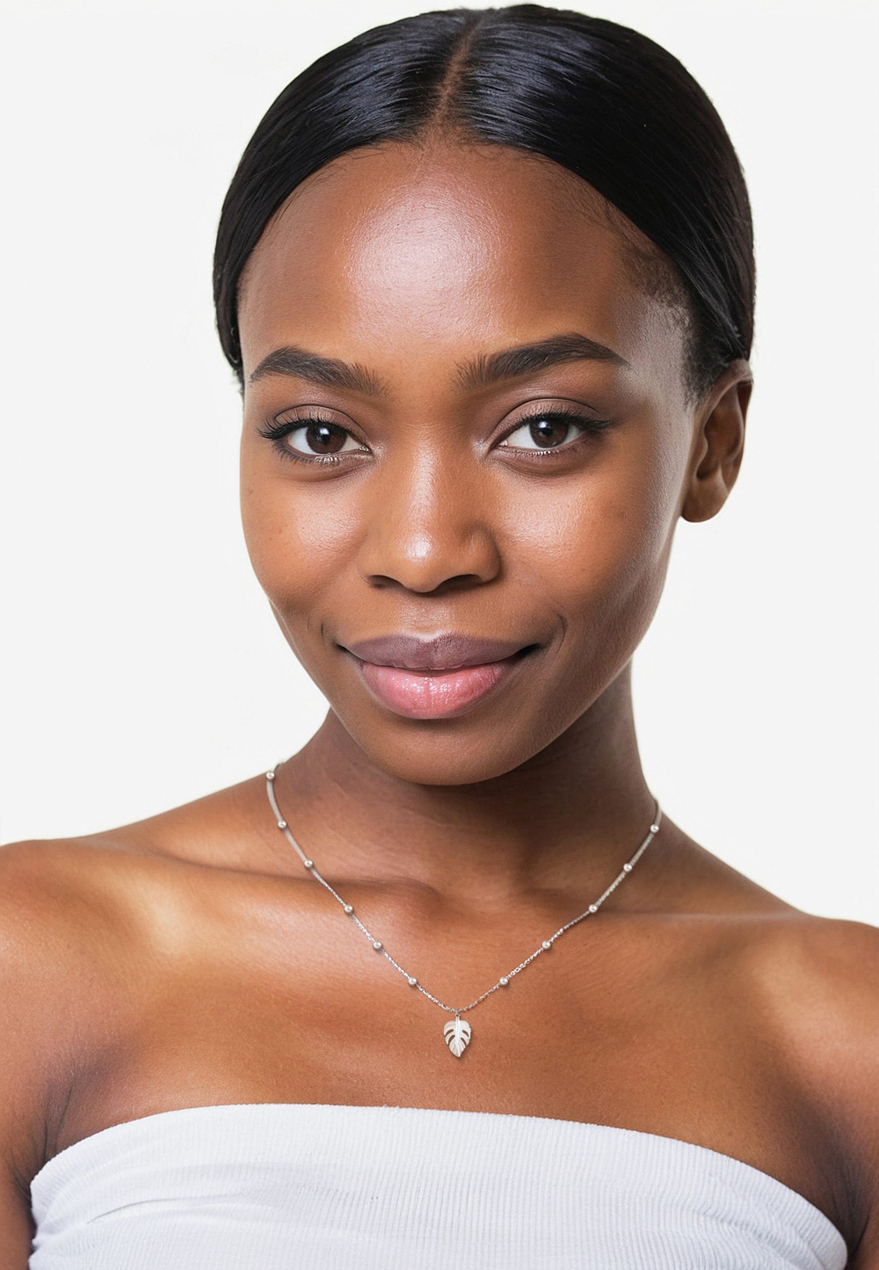 Sofia Milani Kette mit Anhänger Blatt günstig online kaufen