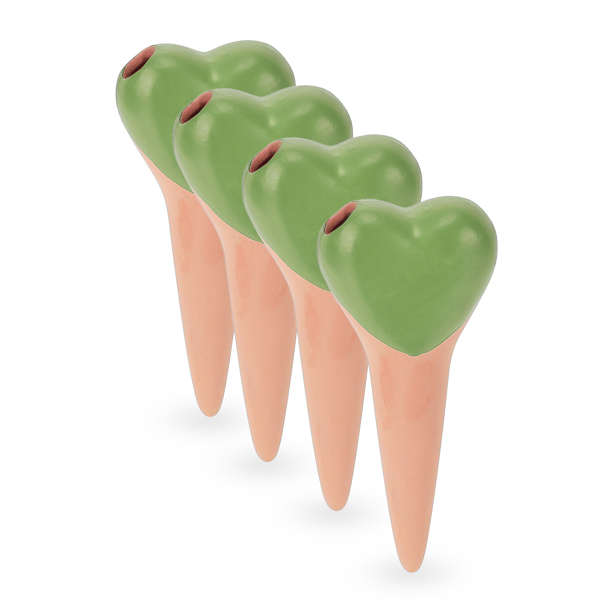 relaxdays Насосиssystem Tonkegel Herz im 4er Set