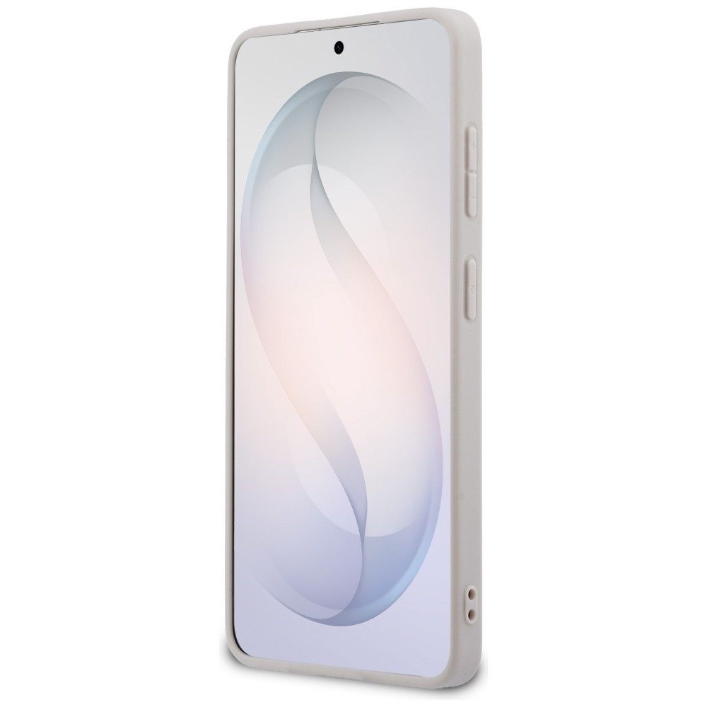 Guess Handyhülle Hülle rosa Galaxy S26 Plus Kunstleder Big Logo goldfarben Metall – Bild 5 von 5