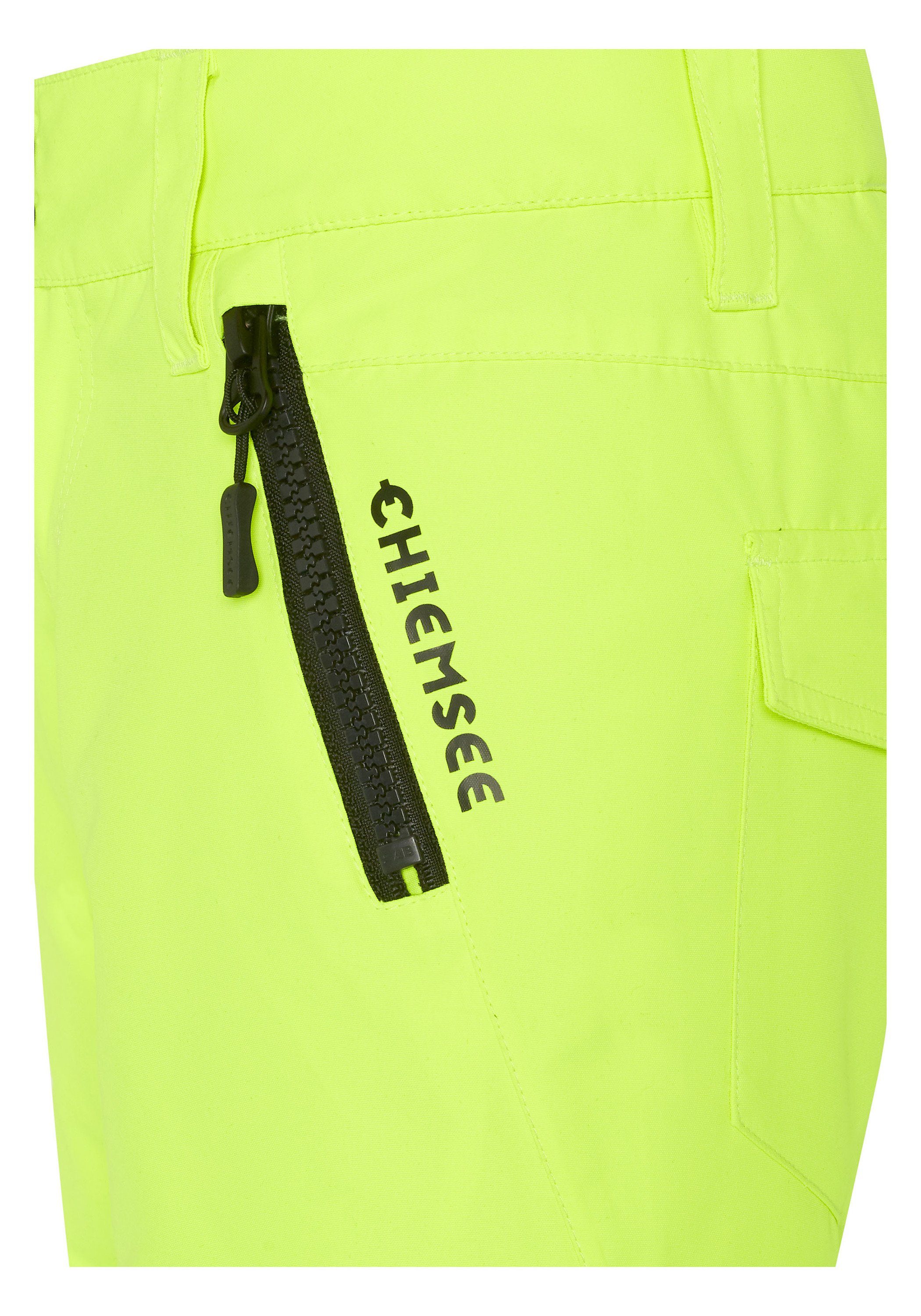 1 Chiemsee Sporthose mit PlusMinus am Bein Skihose gelb Print