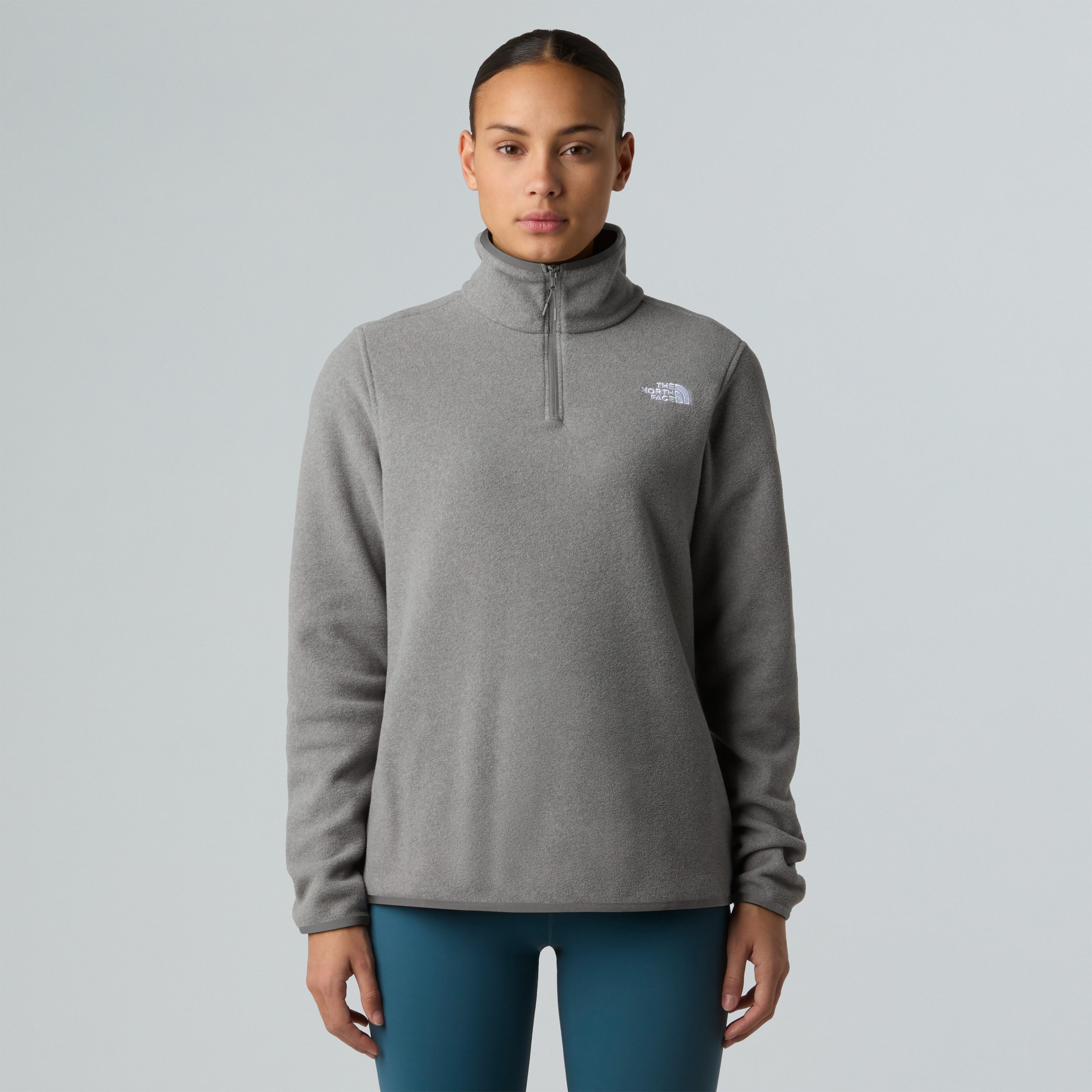 The North Face Strickfleece-Pullover W GLACIER FLEECE 1/4 ZIP JACKET (1-tlg)