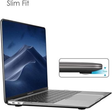 Fintie Tablet-Hülle Fintie MacBook Air 13 Hülle, Grau (Matt), 2018-2020, Ultradünn, leicht, schützend.