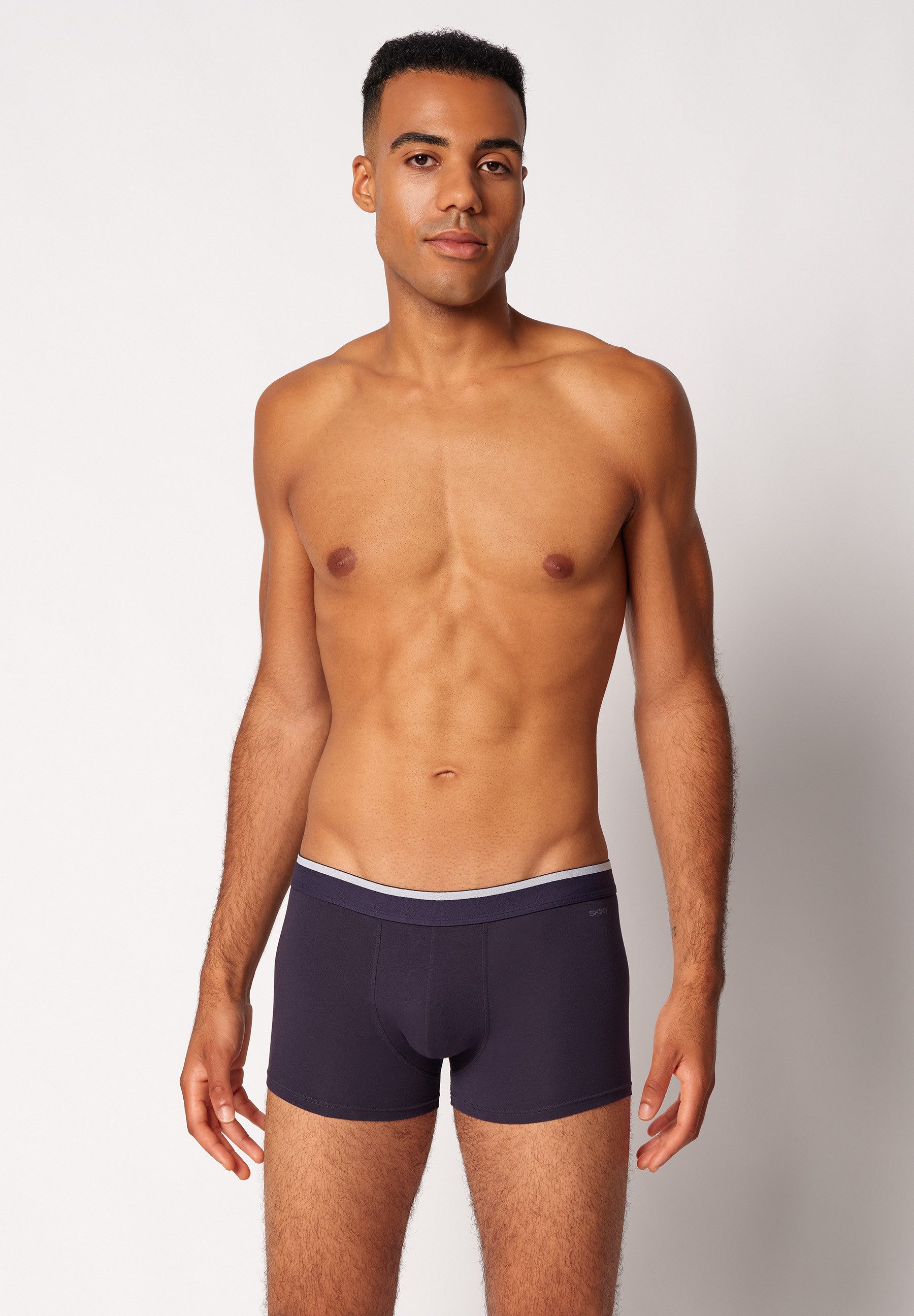 Skiny Slip Cotton Multipack (3er Pack) klassisch, basic, elastisch, bequem, Baumwollmix