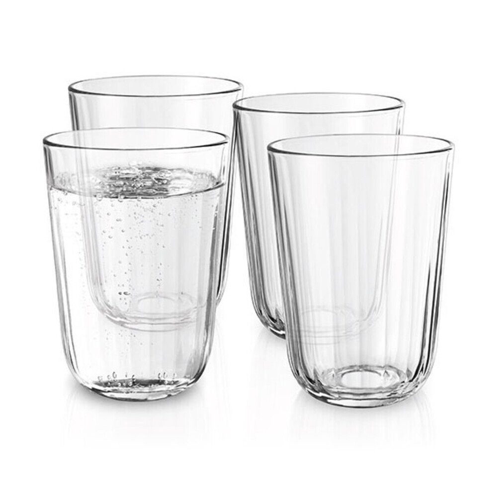 Eva Solo Glas Glas 4er-Set klar, 4-tlg., Glas, Glas, 4-tlg., Ø8,5cm, klar