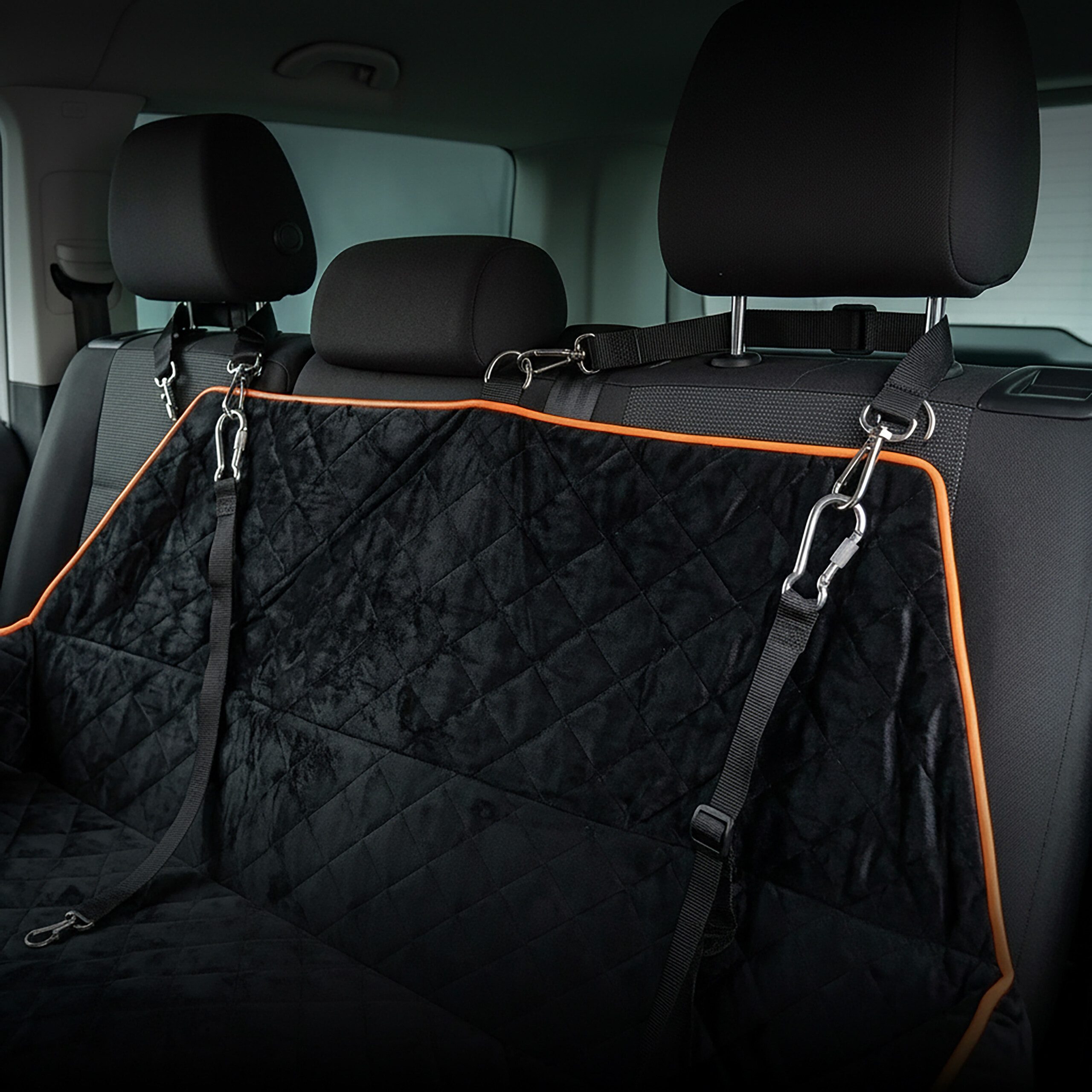 relaxdays Autositzbezug XXL Hundeautositz Rückbank & Kofferraum, 1-tlg. – Bild 5 von 5