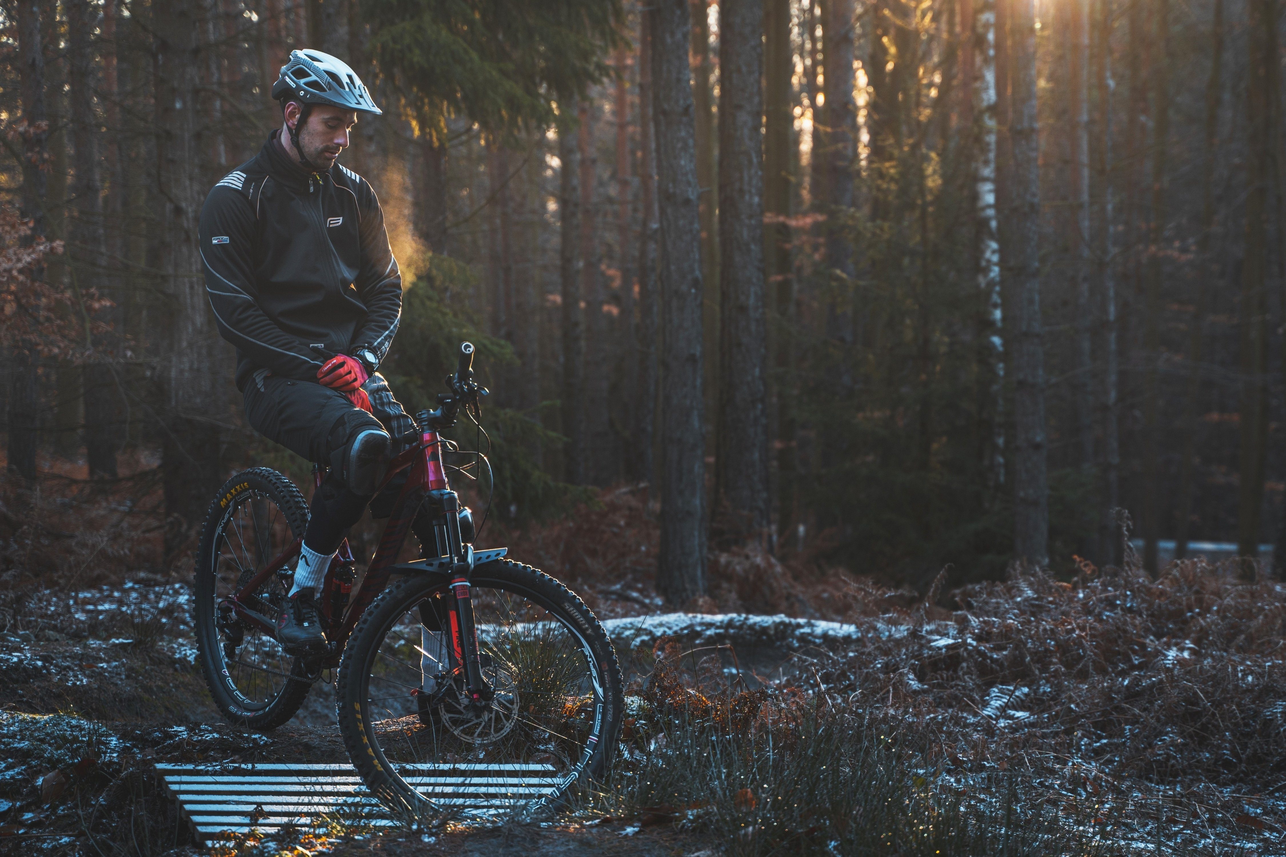 FORCE Fahrradjacke Winter Jacke FORCE X70 Winster grau-schwarz 0 °C bis +10 °C %%% *