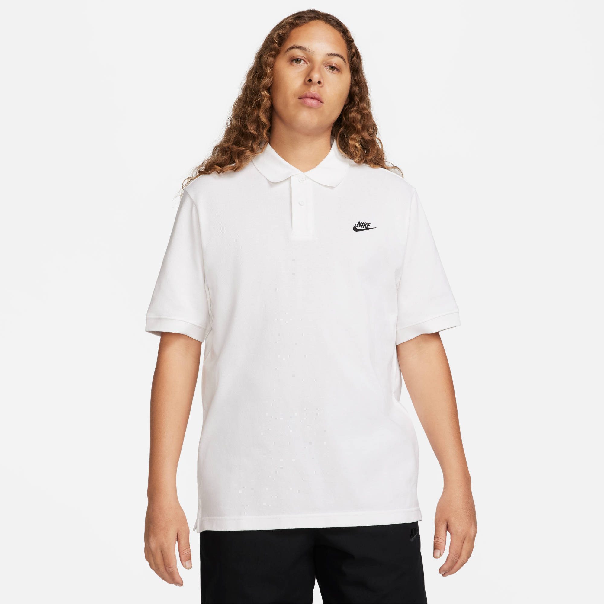 Nike Sportswear Poloshirt Nike Club Men's Short-Sleeve Polo (1-tlg) gerade günstig online kaufen