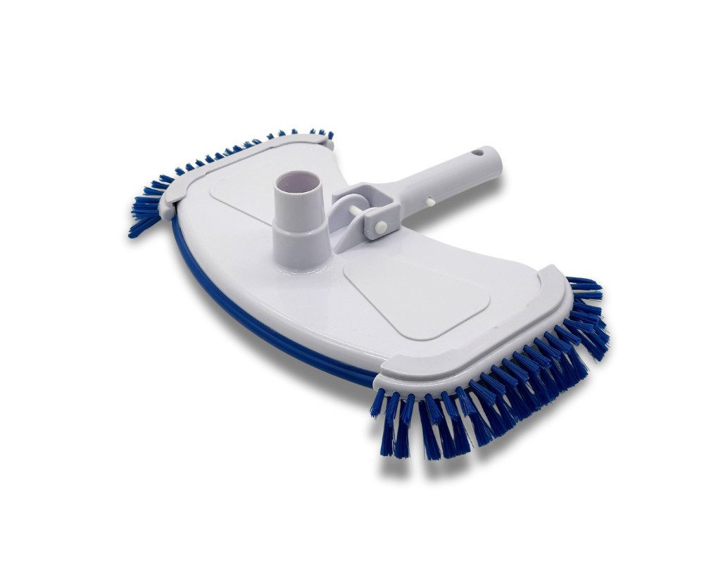 Chemoform Poolbodensauger Bodensaugdüse mit seitlichen Bürsten 32/38 mm