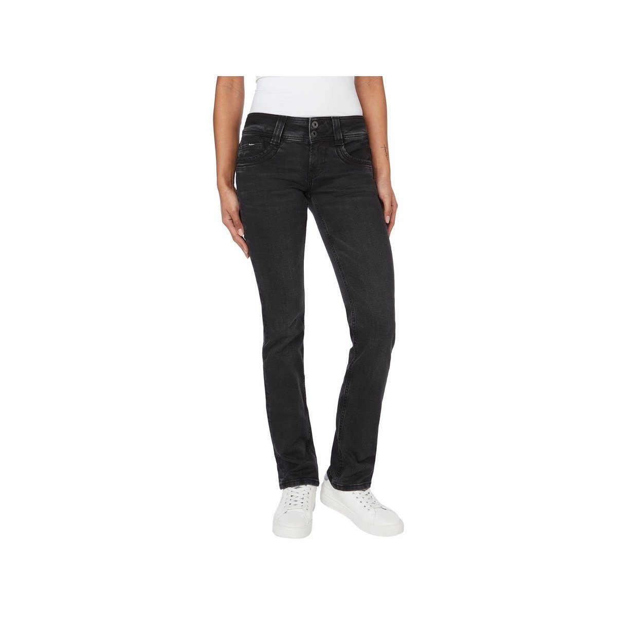 blau 5-Pocket-Jeans (1-tlg) Jeans Pepe