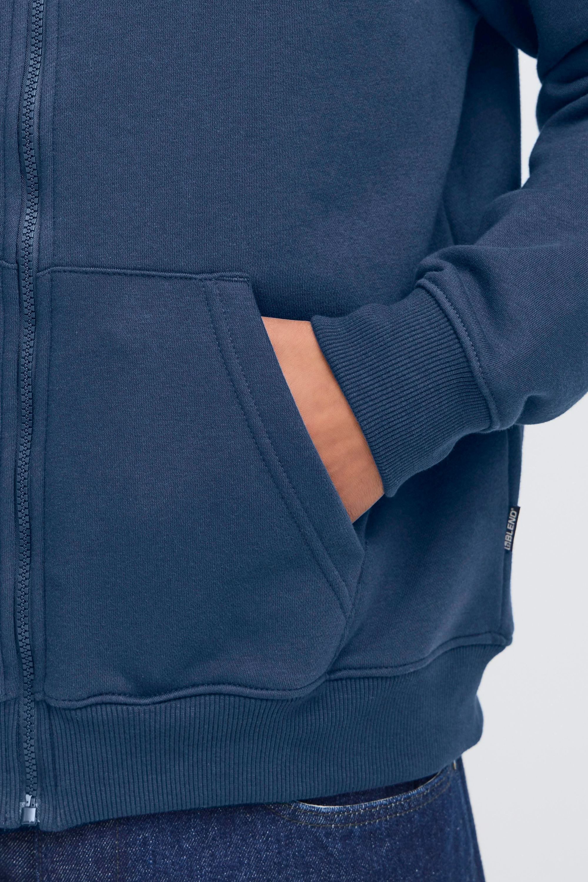 Blend Kapuzensweatjacke BHJuste Gemütliche Sweatjacke mit Kapuze – Bild 5 von 5