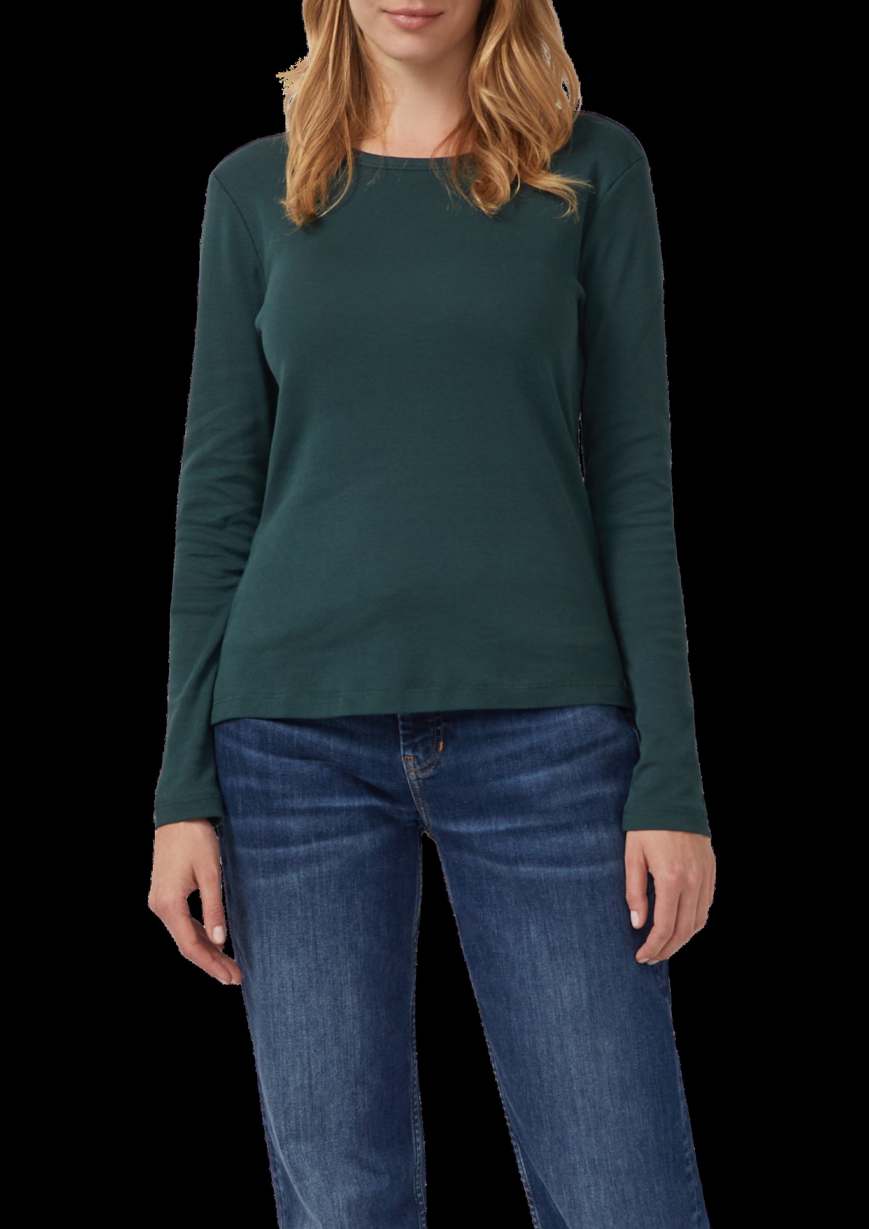 s.Oliver Langarmshirt mit U-Boot-Ausschnitt günstig online kaufen