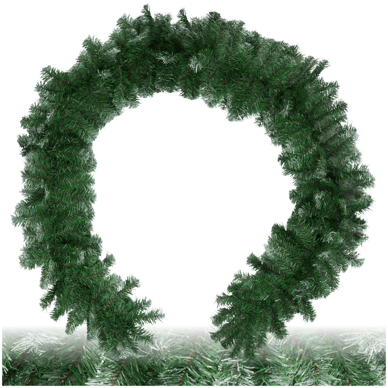 tectake Гірлянда декоративна Weihnachtsgirlande, naturgetreu, 270 cm