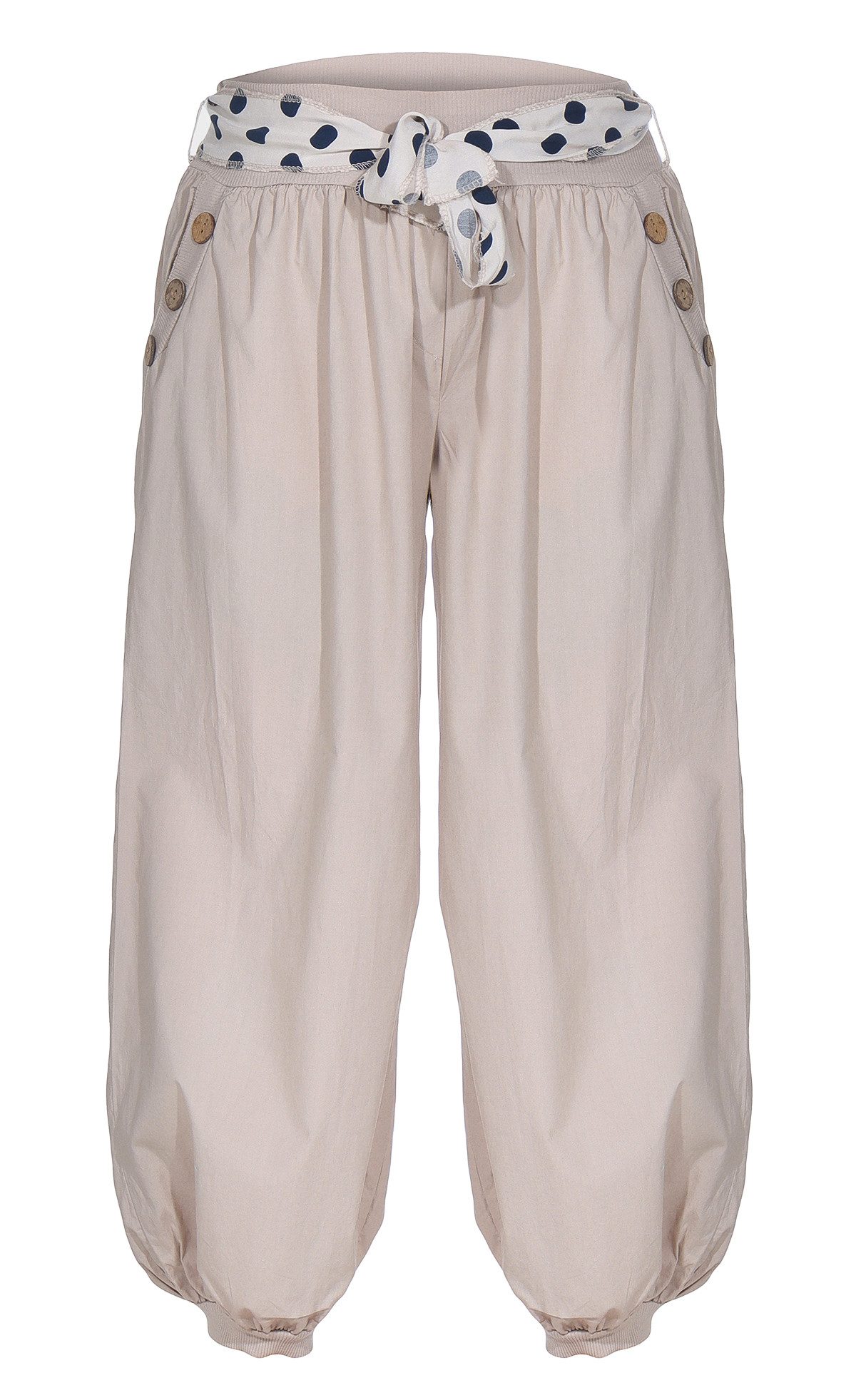 Mississhop Haremshose Leichte Baumwollhose einfarbige Hose Sommerhose Aladi günstig online kaufen