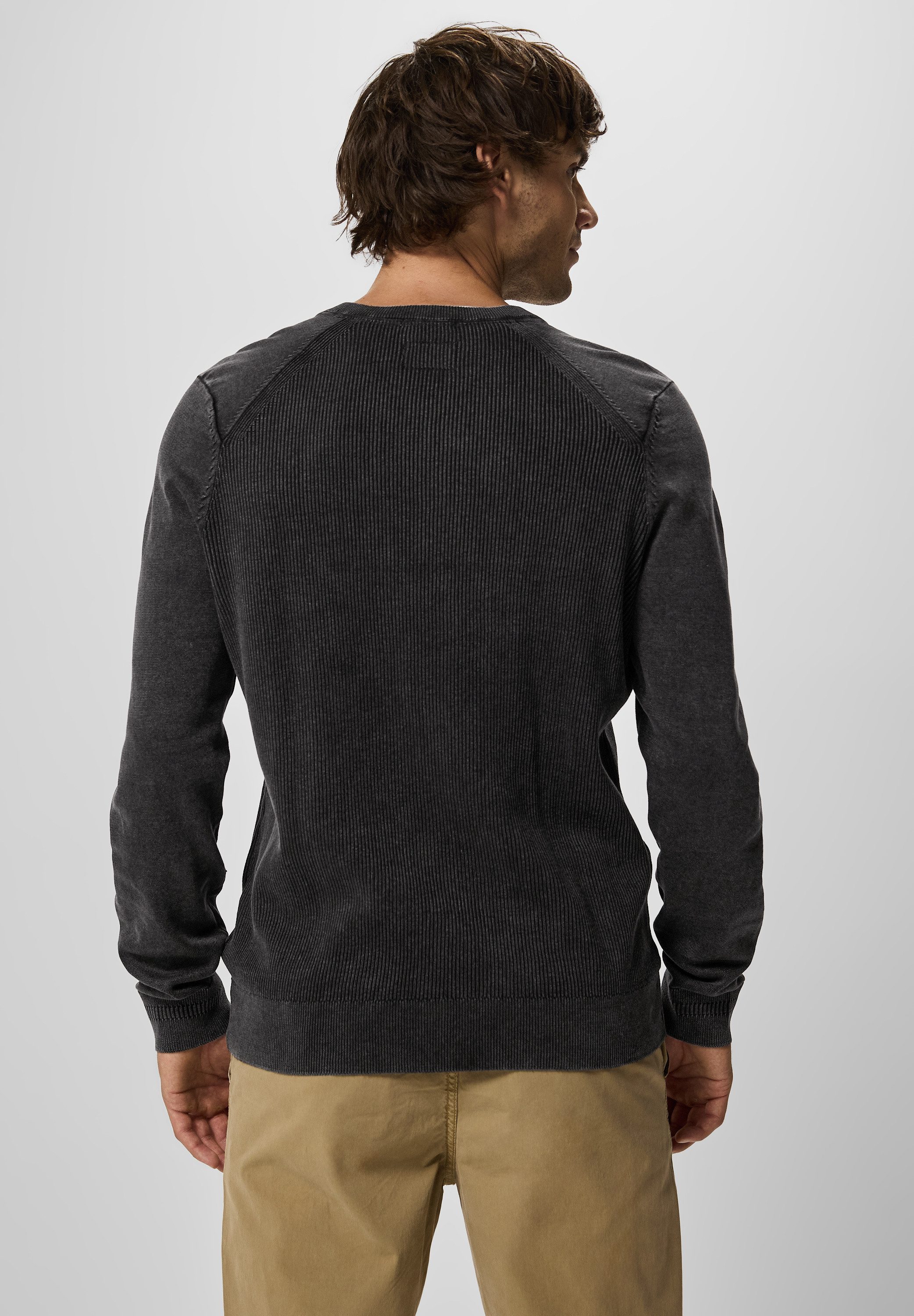 STREET ONE MEN 2-in-1-Pullover aus reiner günstig online kaufen