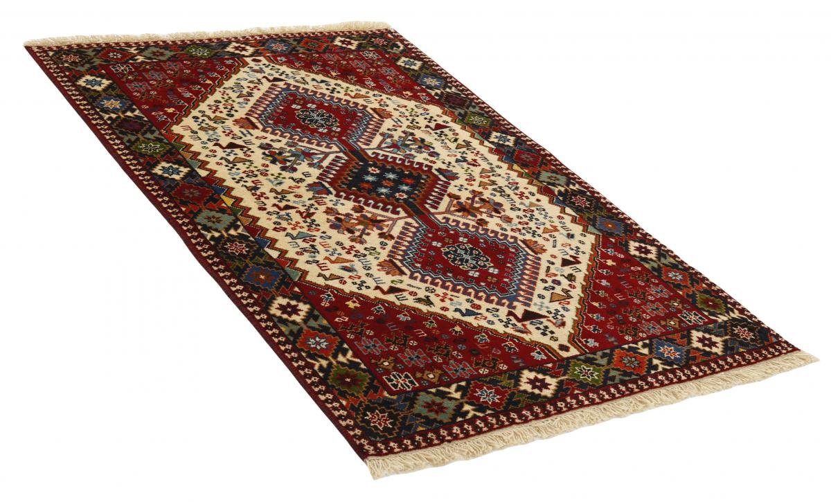 Yalameh 12 Trading, mm Höhe: Nain Orientteppich 103x157 / rechteckig, Perserteppich, Orientteppich Handgeknüpfter