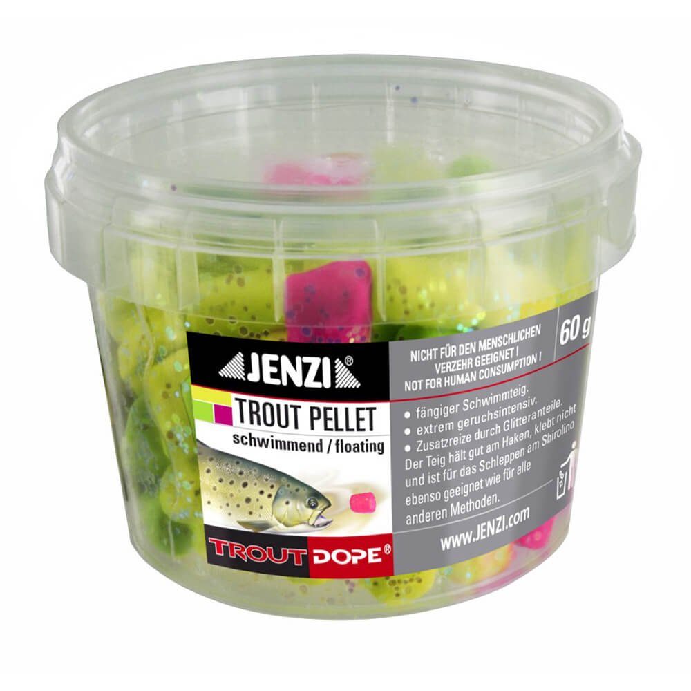Kunstköder Jenzi Forellenteig Trout Pellets knetbar