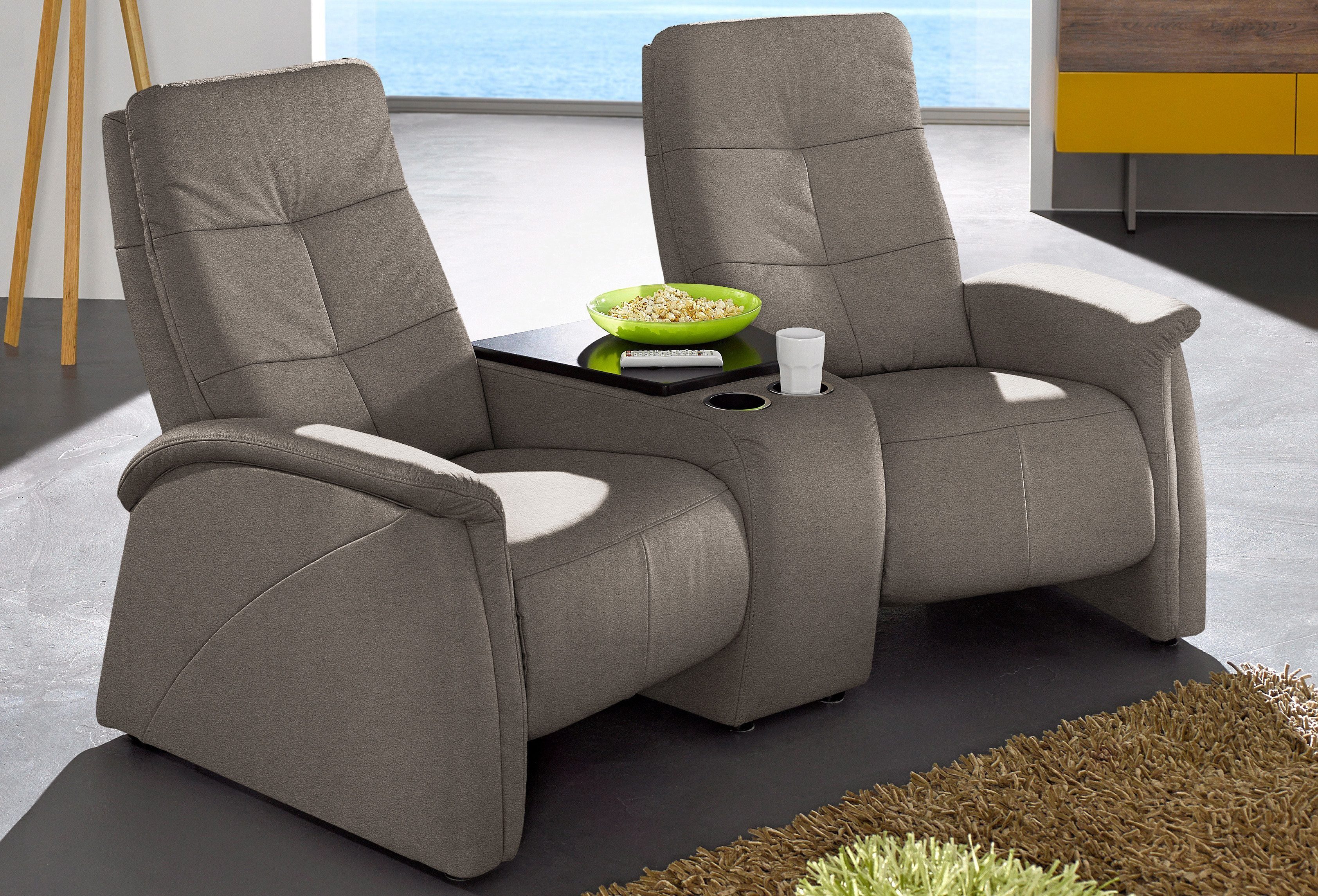 exxpo - sofa fashion 2-Sitzer "Tivoli, Kinosofa, bequem,", mit Relaxfunktio günstig online kaufen