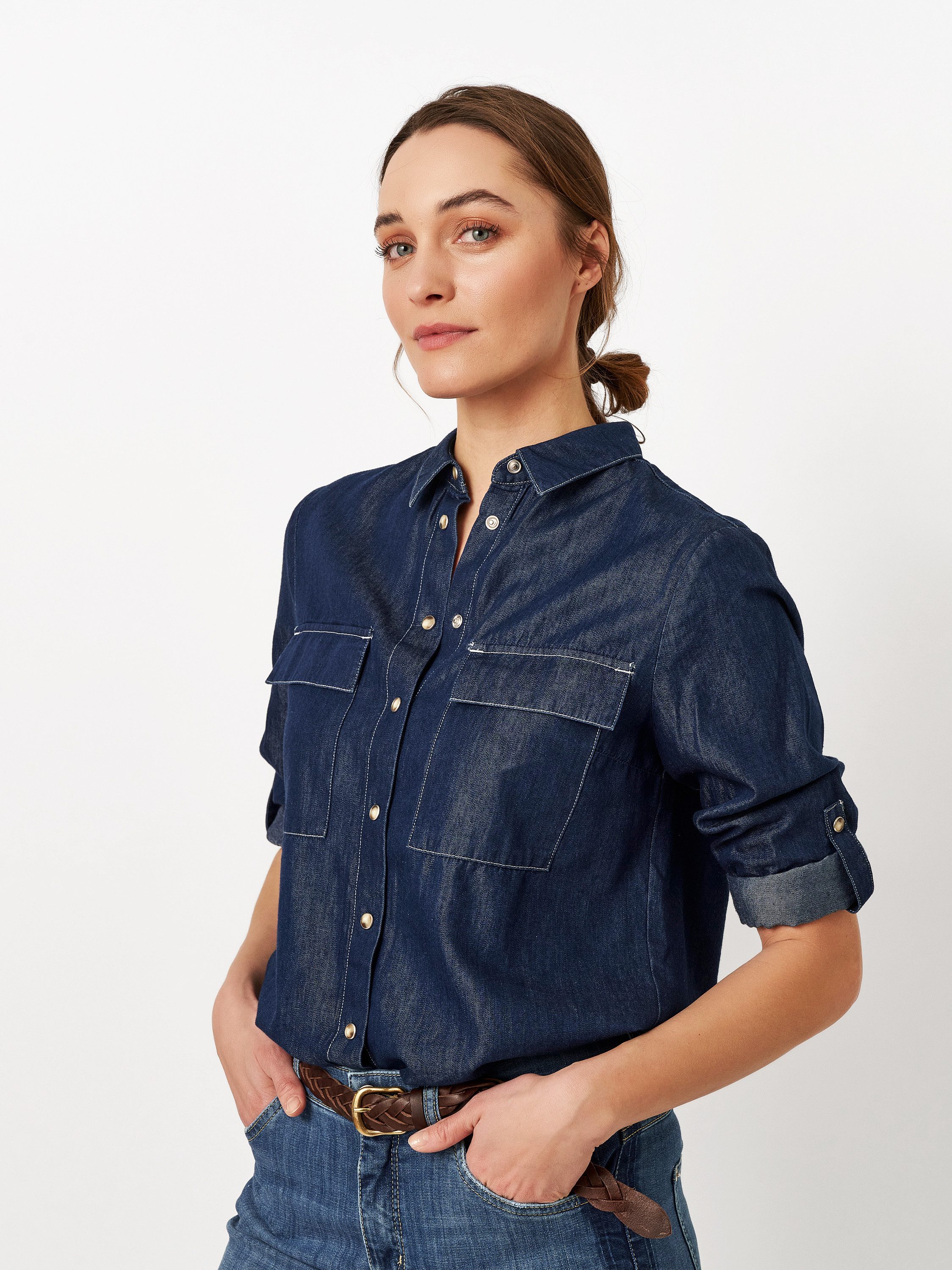 Jeansbluse Clyde