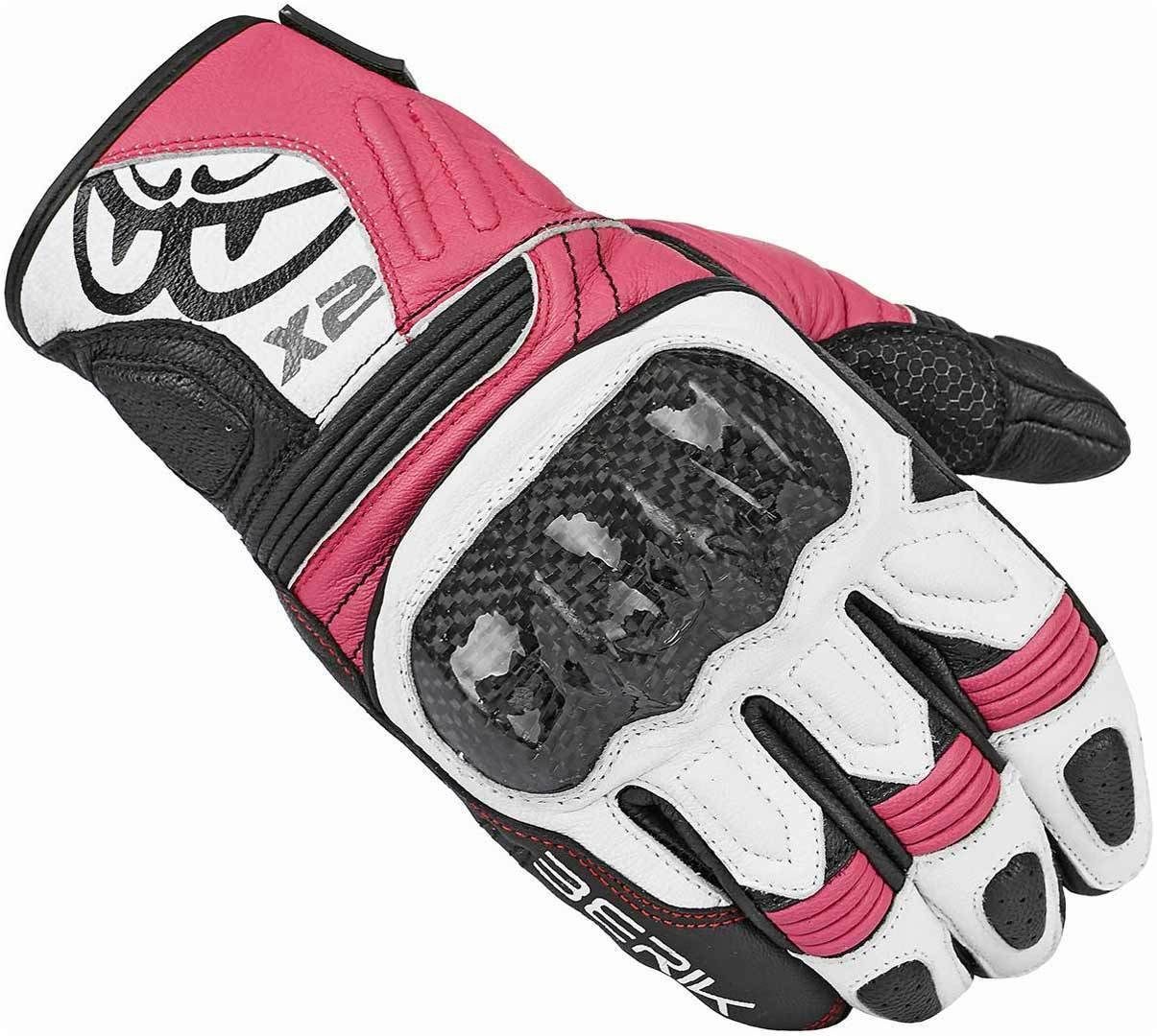 Exquisites Design Berik Motorradhandschuhe LDX Handschuhe Black/Pink Damen