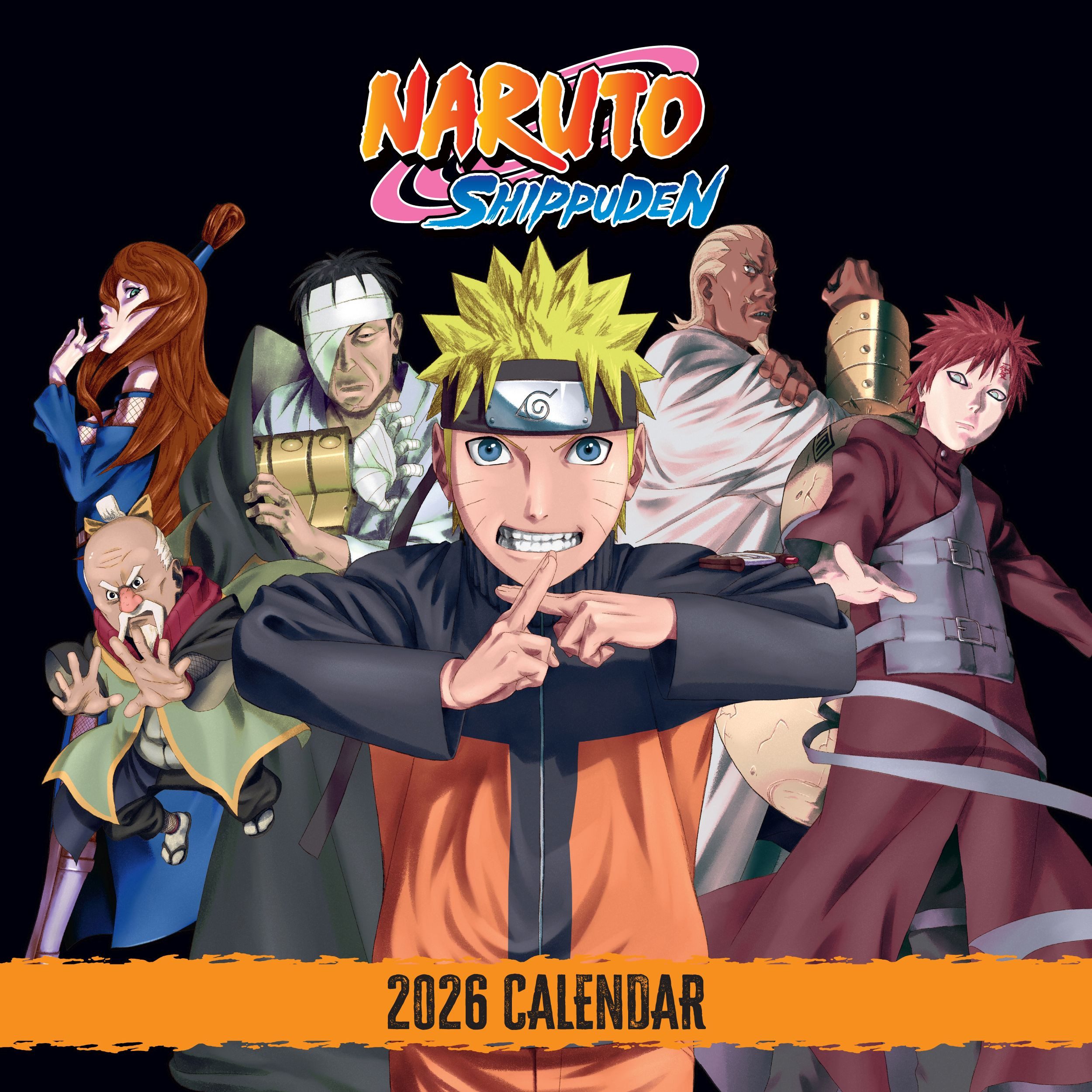 Danilo Wandkalender Naruto Shippuden Kalender 2026