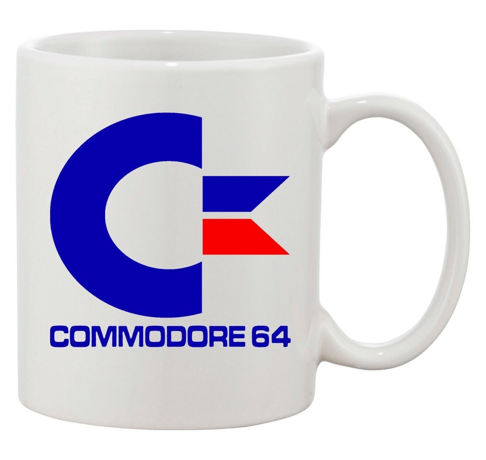 Blondie & Brownie Tasse Commodore 64 Konsole Amige Nintendo in Schwarz und Weiß, Keramik | Teetassen