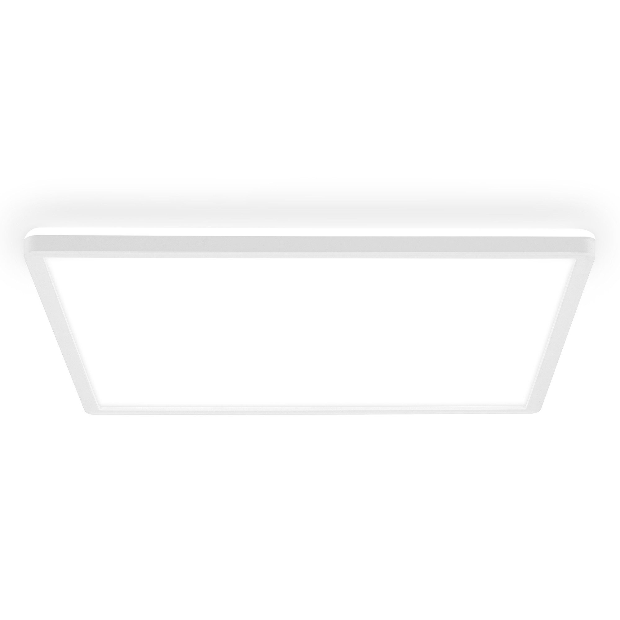 OTTO home LED Panel ultraflach, Deckenlampe LYMMA mit Backlight, Deckenprojektion, LED fest integriert, Neutralweiß, 4000K, Wohnzimmer Schlafzimmer Küche, Deckenleuchte Energieeffizienz A